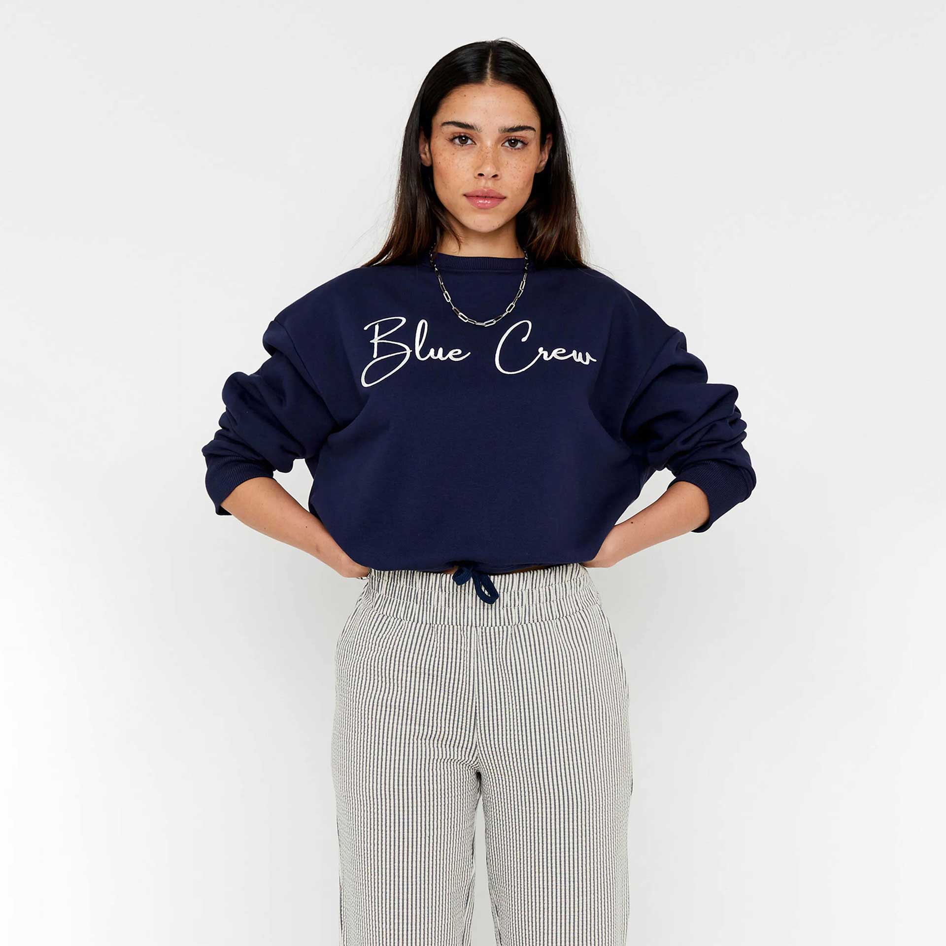 Anna Blue Sweater Bahar