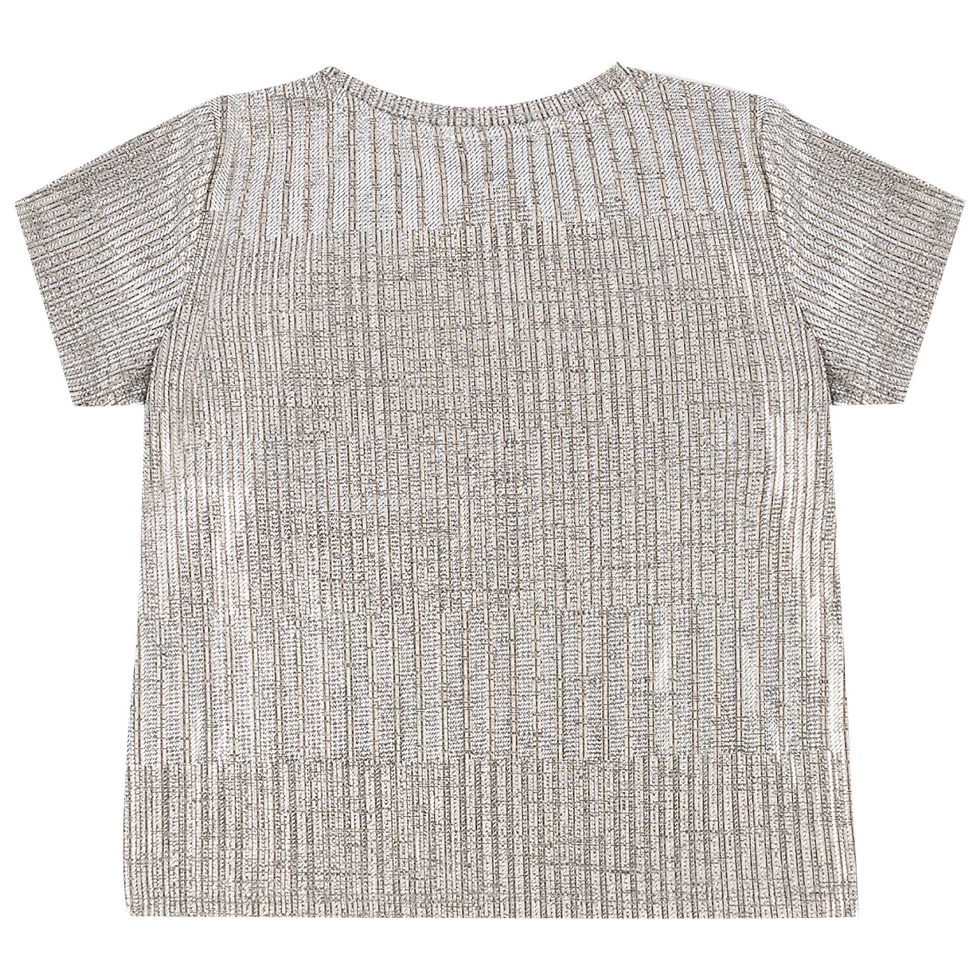 Alix T-Shirt knitted silver foil 2