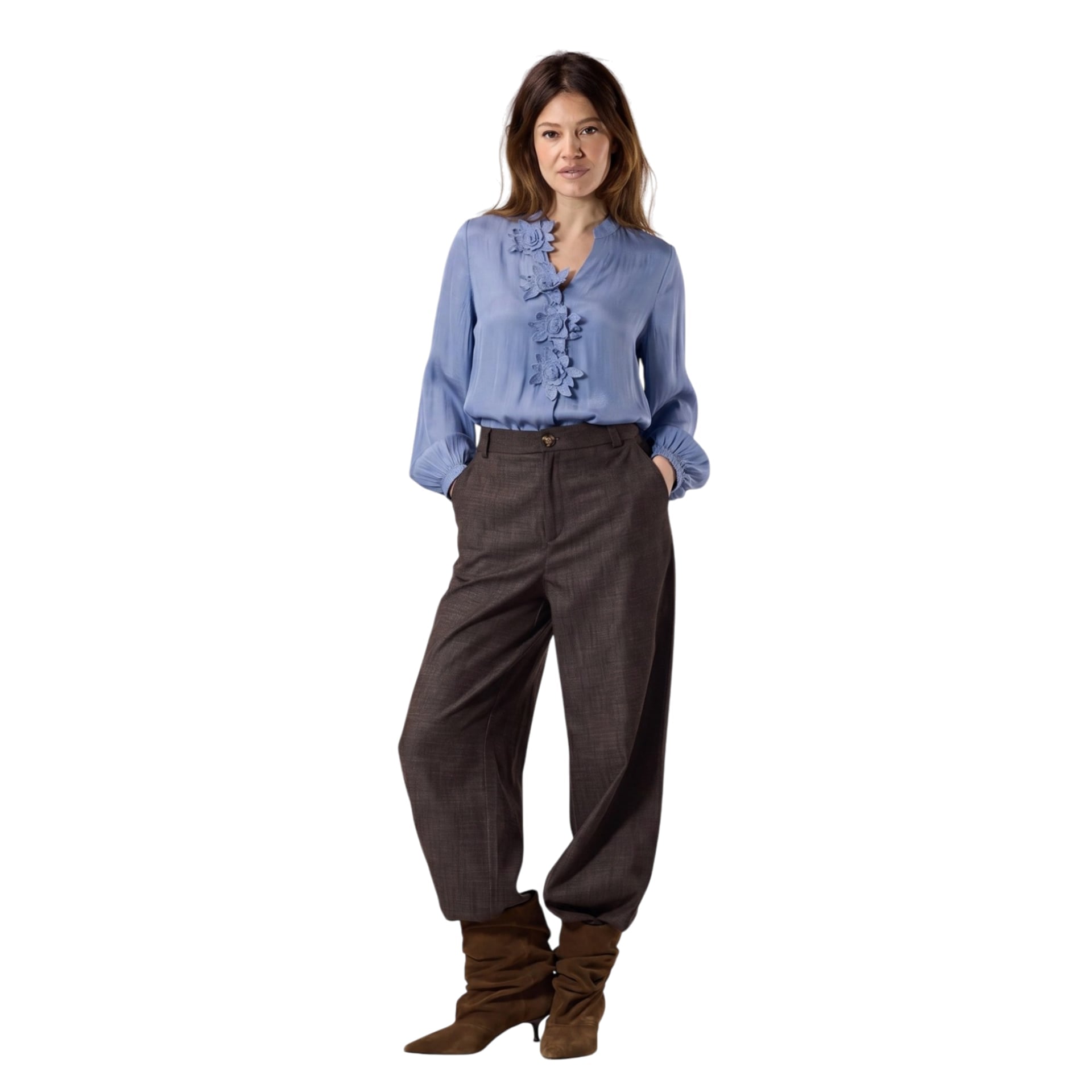 Label Dot Blouse Ally