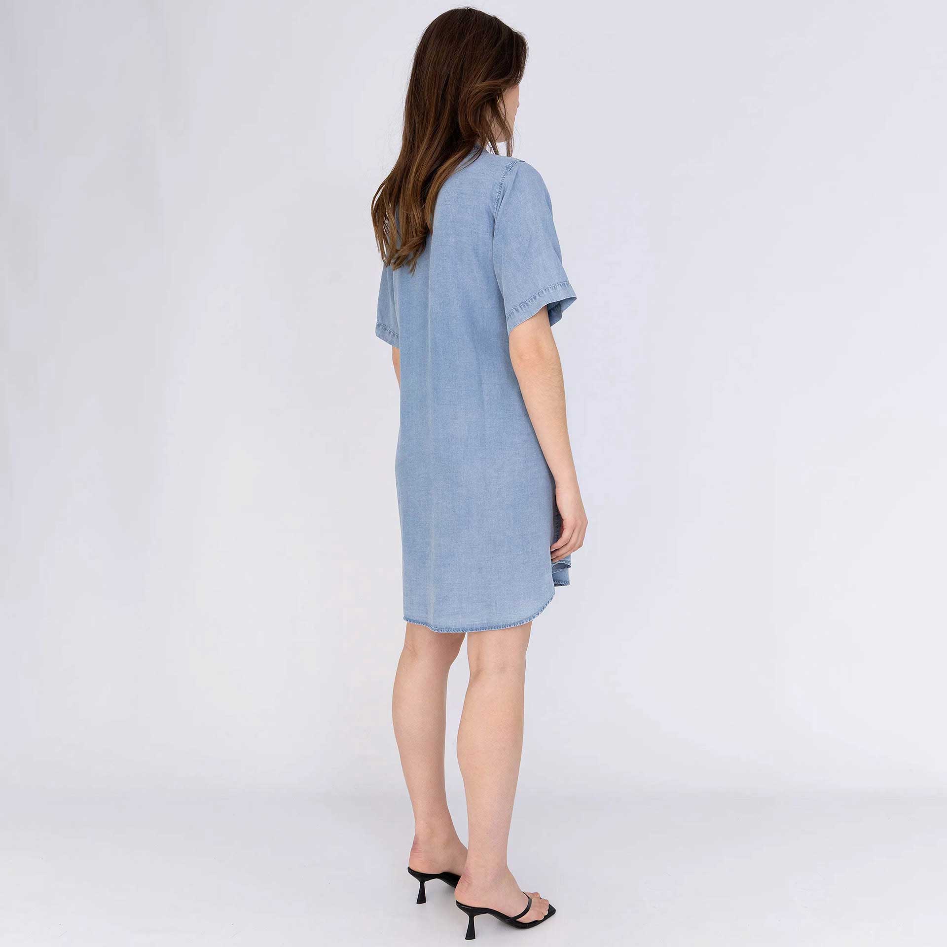 Anna Blue Jurk Snowey