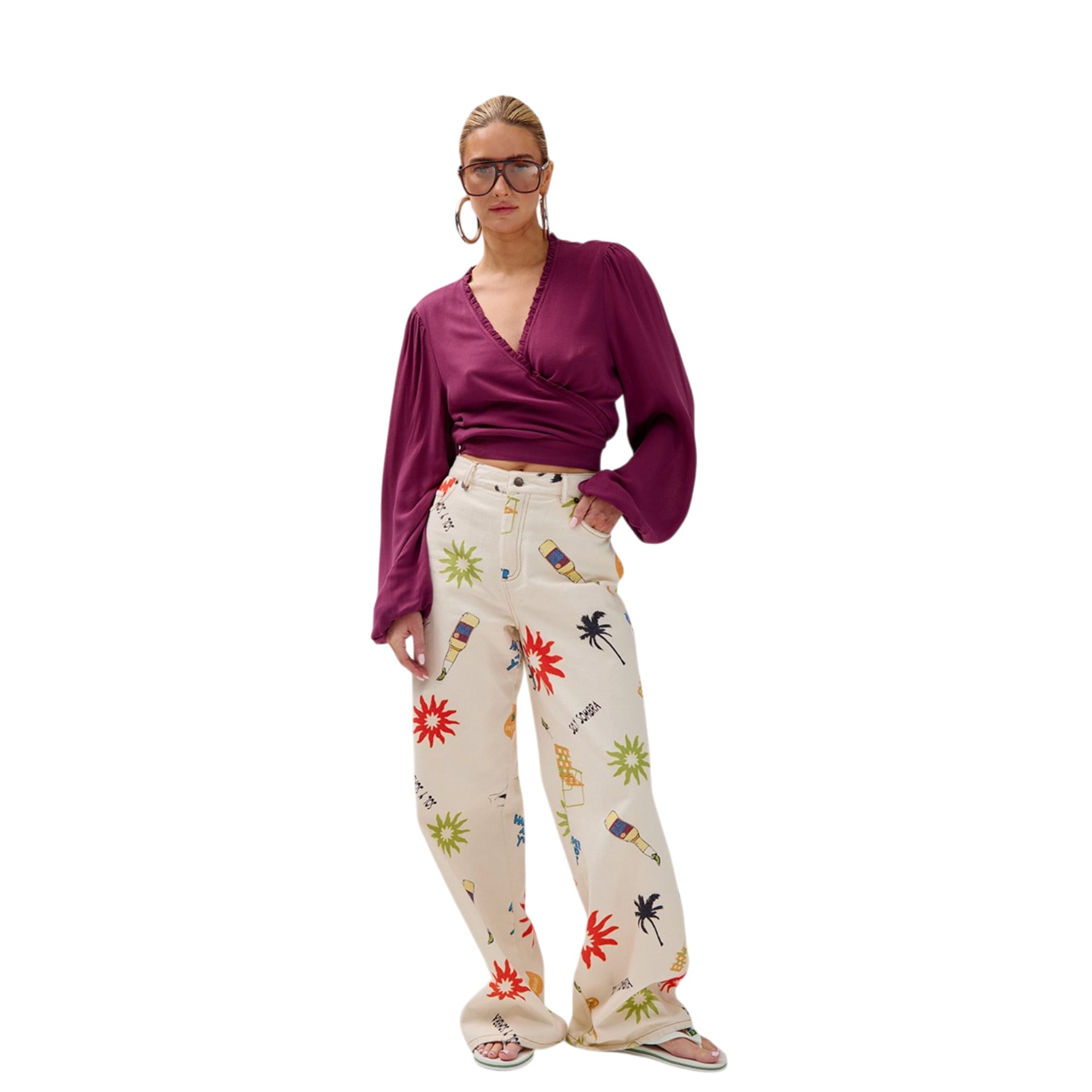 Harper & Yve Blouse Top Flora