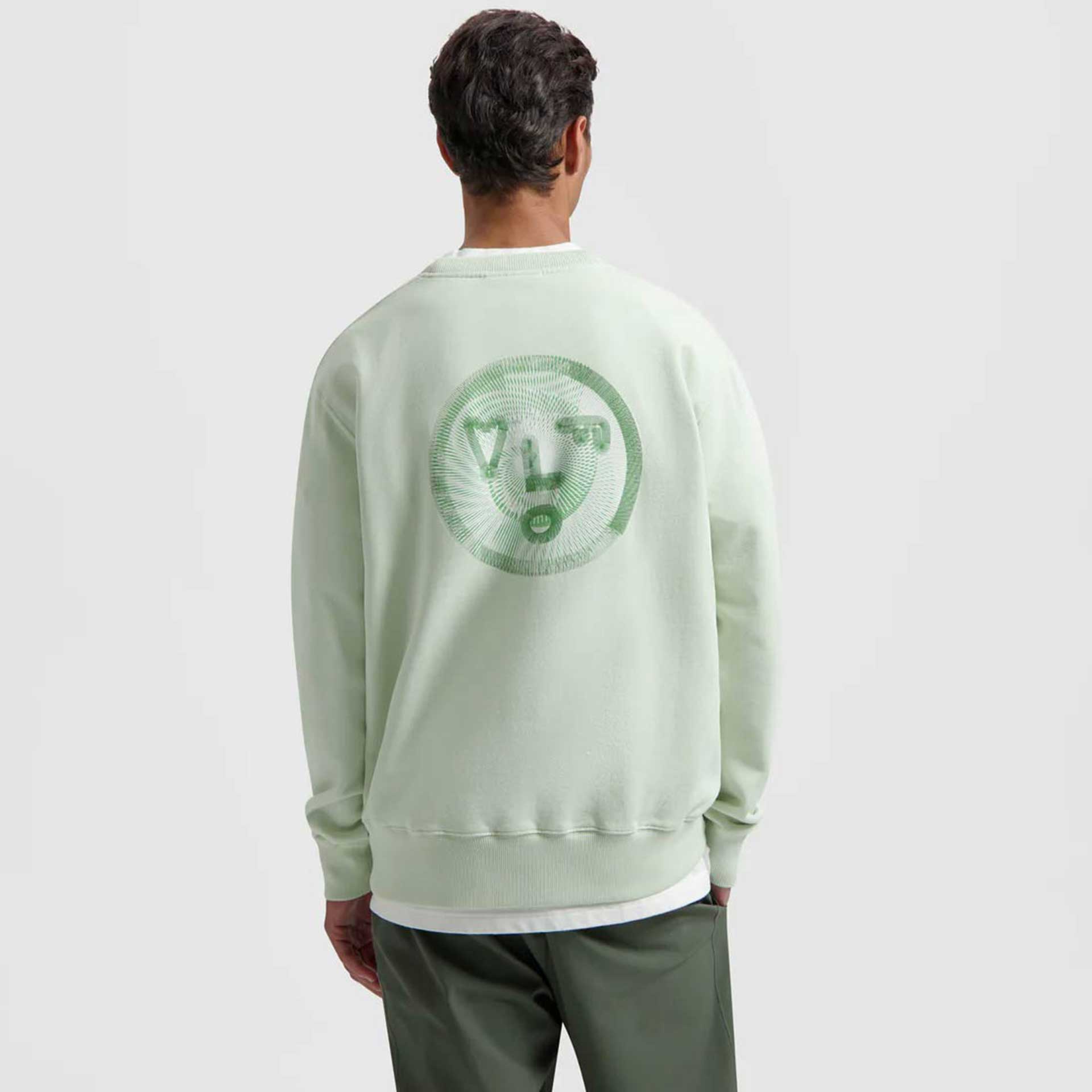 Olaf Hussein Sweater Spiral face