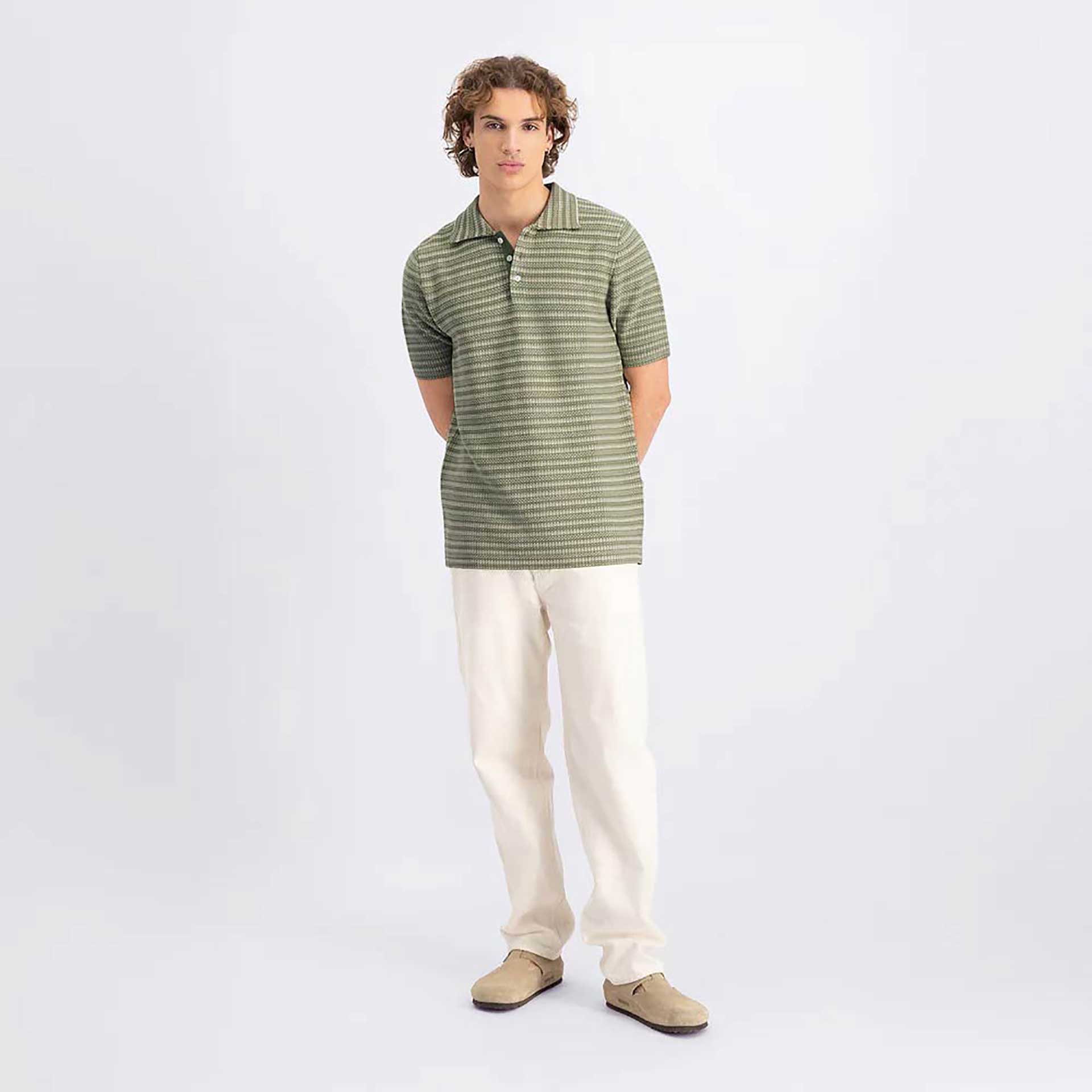 Law of the Sea Polo Vague Jacquard 