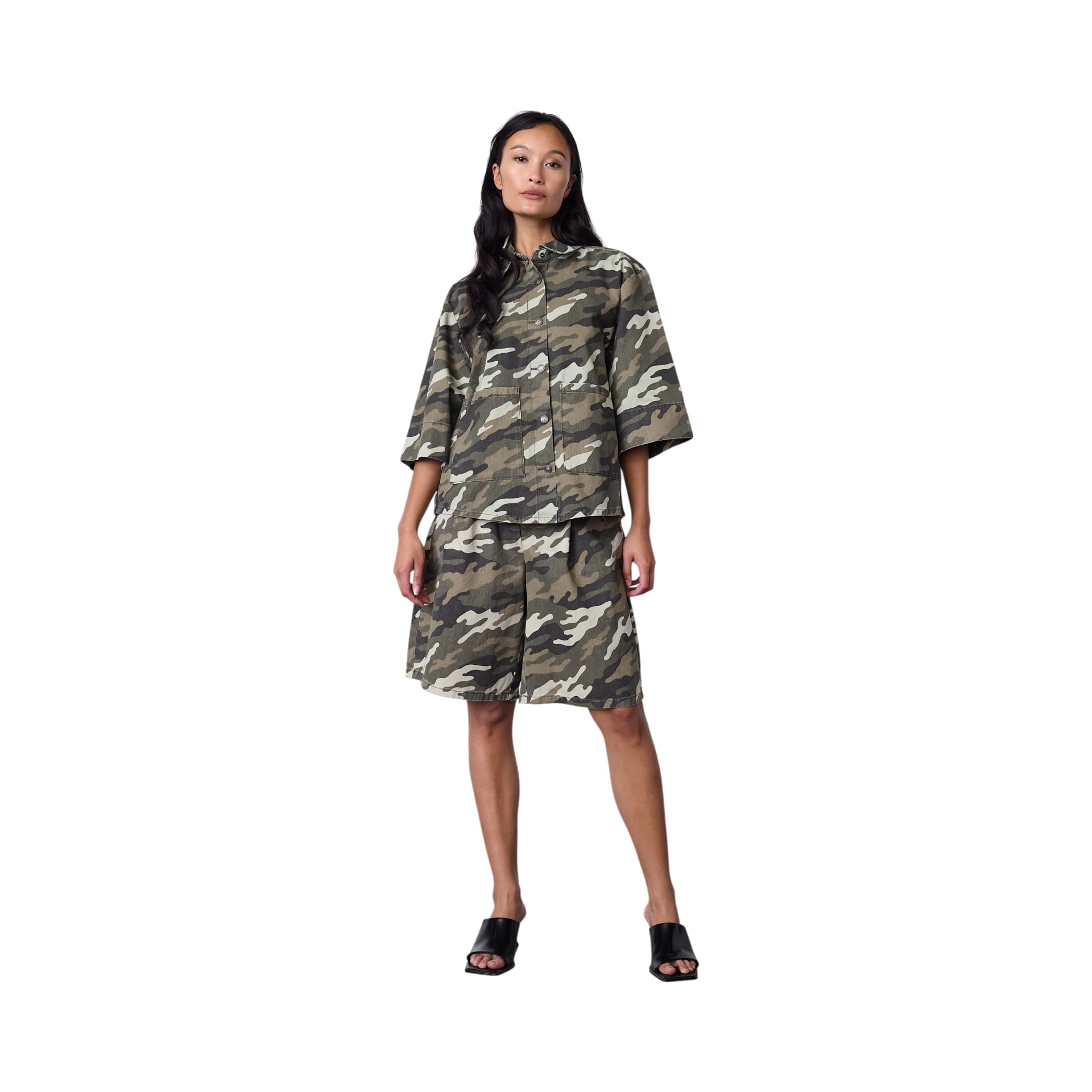 Sisters Point Overshirt Olea