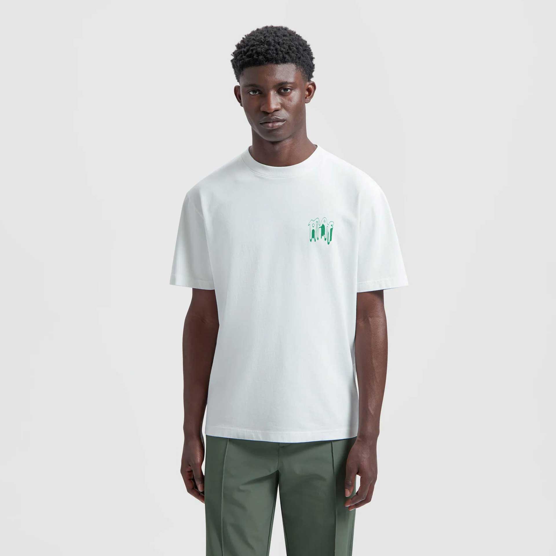 Olaf Hussein T-Shirt Smudge logo