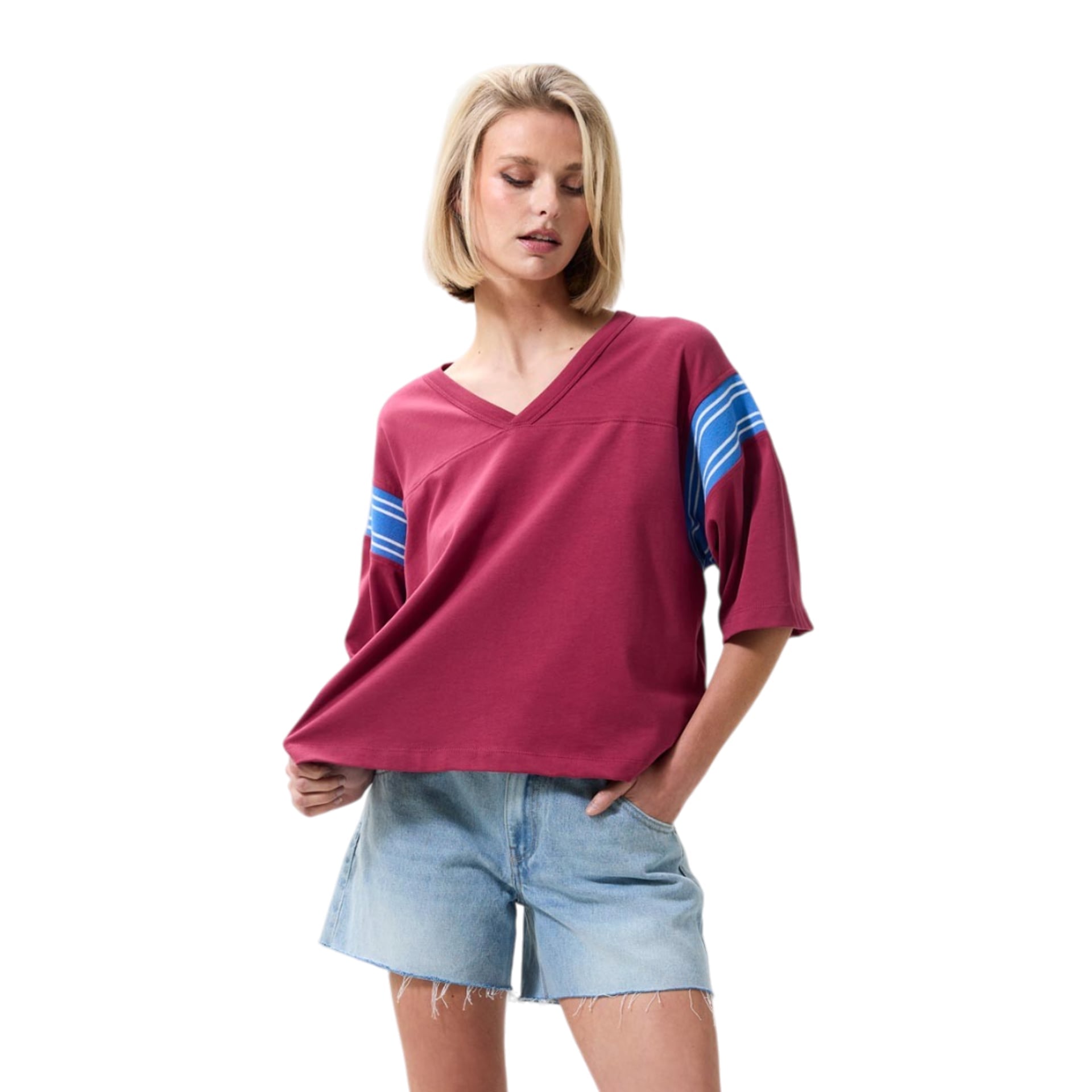 Catwalk Junkie T-shirt Football Graphic