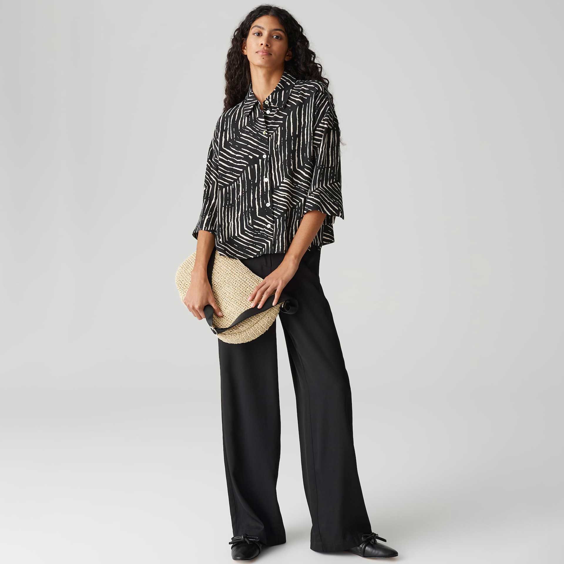 Opus Blouse Fiana palm