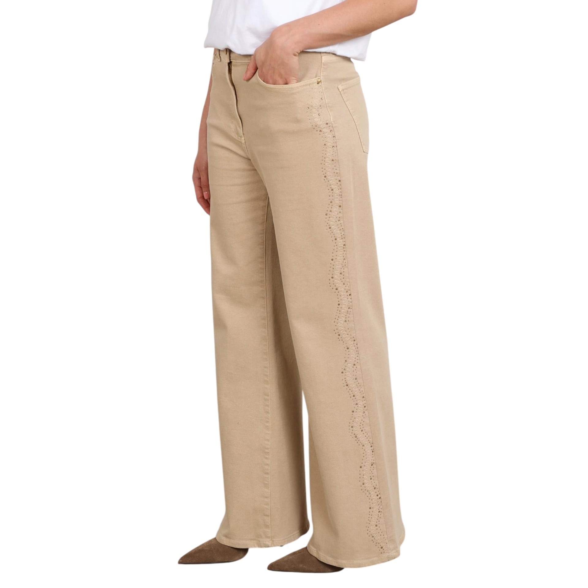 NUKUS Jeans Tessa Strass
