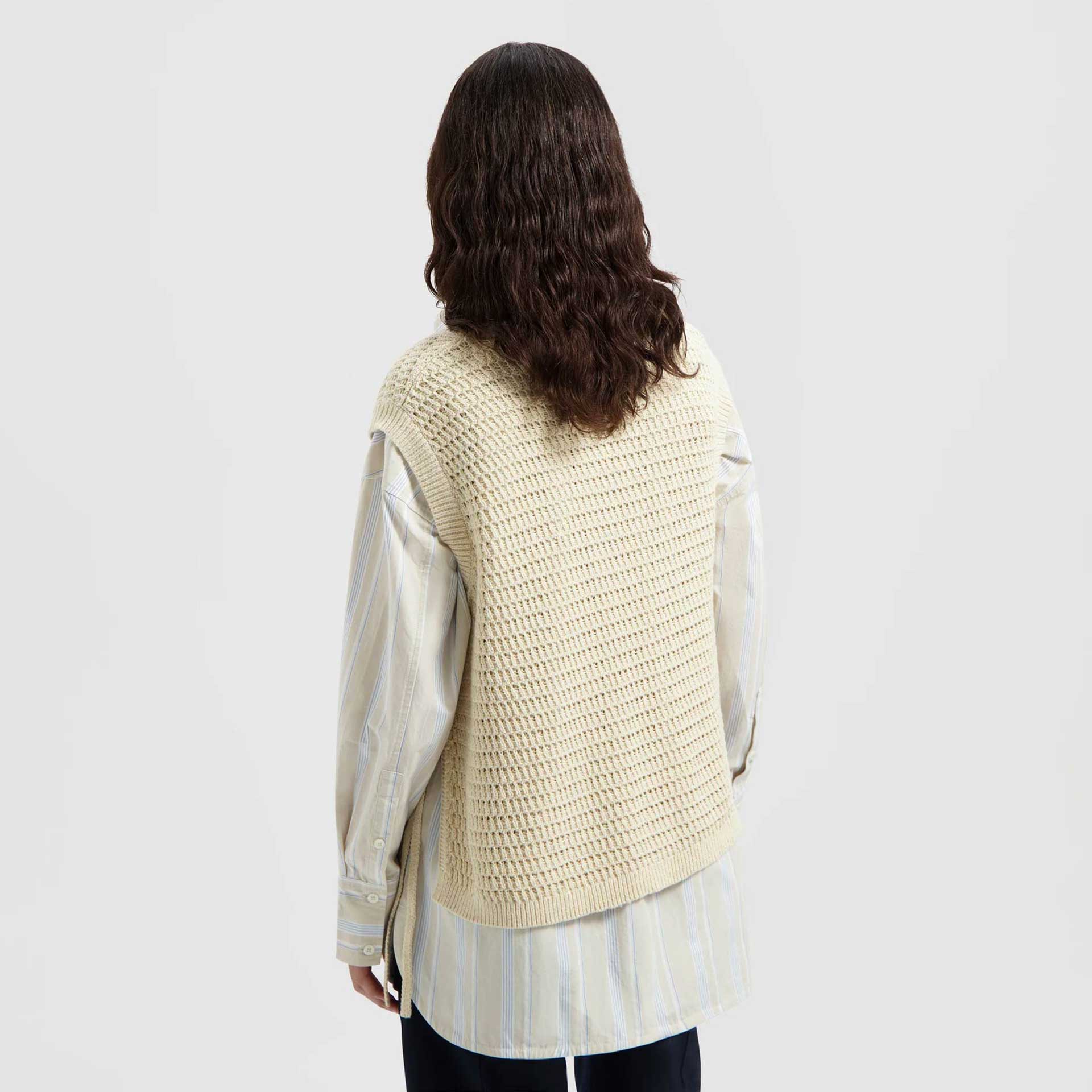 Olaf Hussein Spencer Open knit