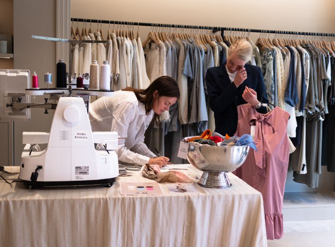 Borduurevent Flora Flora