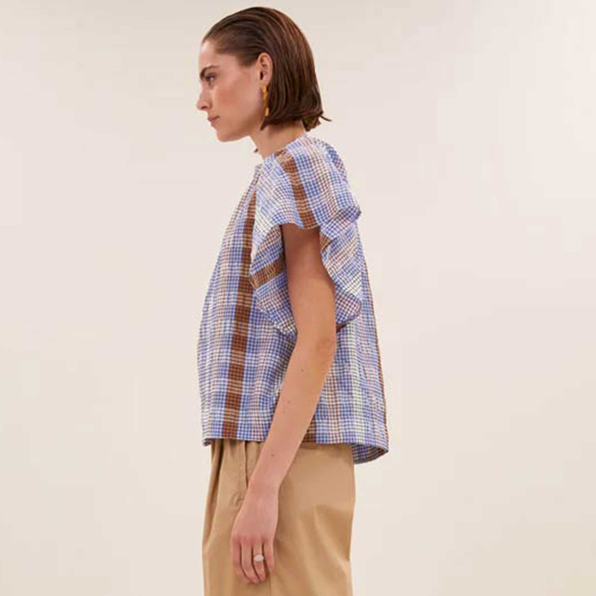 By-Bar Blouse Vina Check