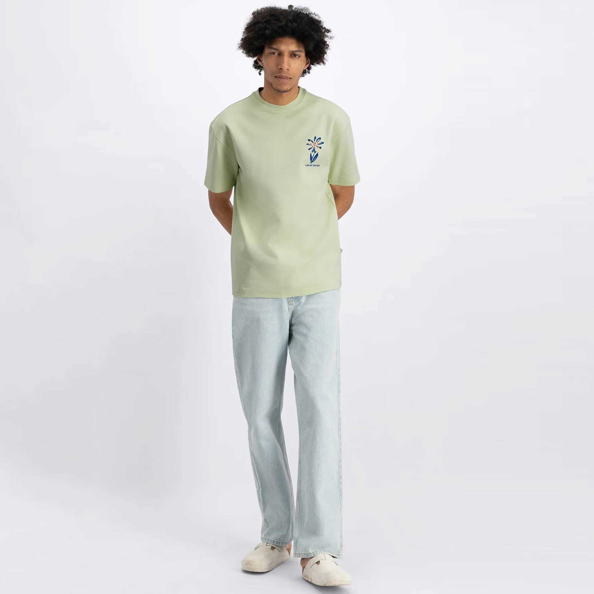 Law of the Sea T-Shirt Flower Artwork