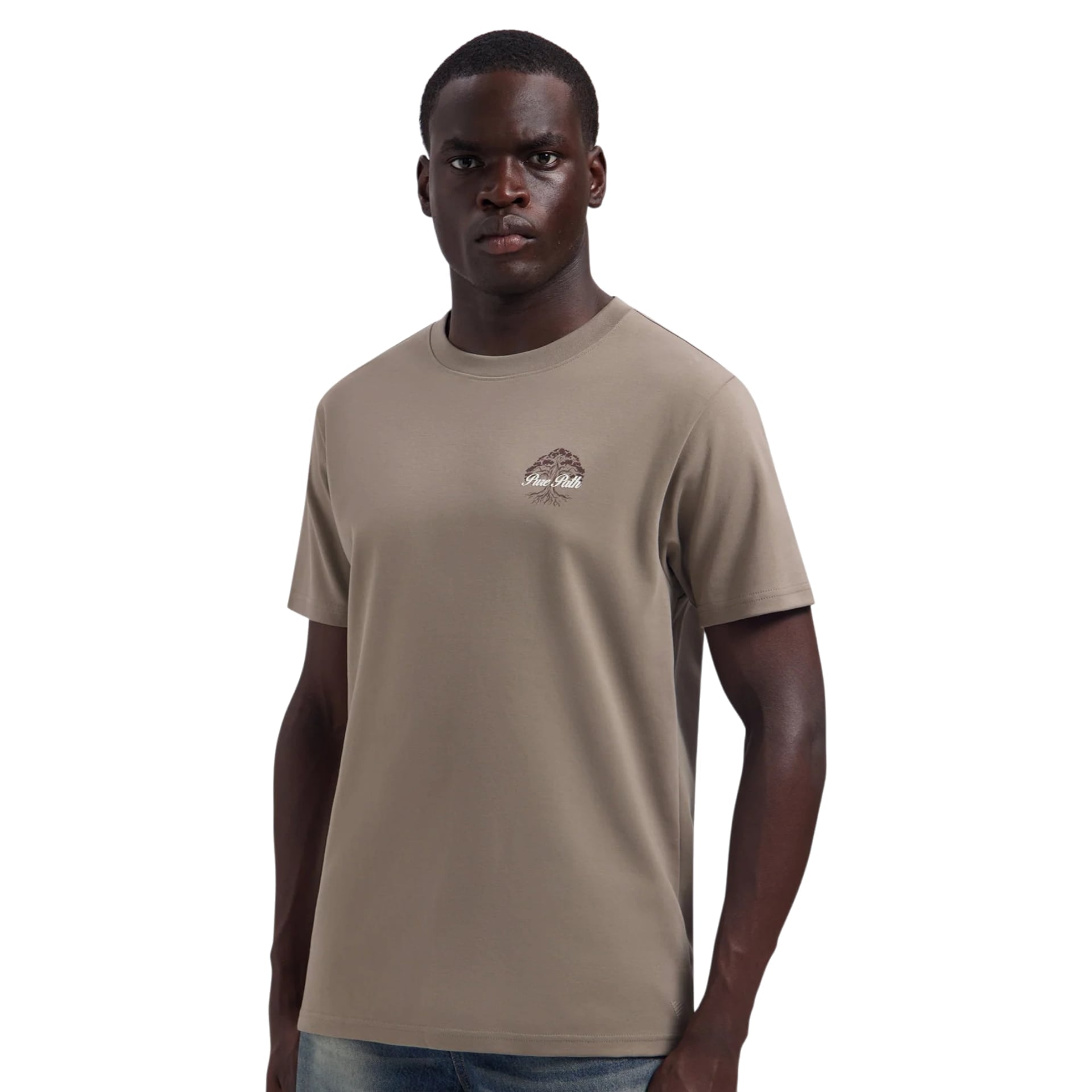 Pure Path T-shirt Rooted Tree