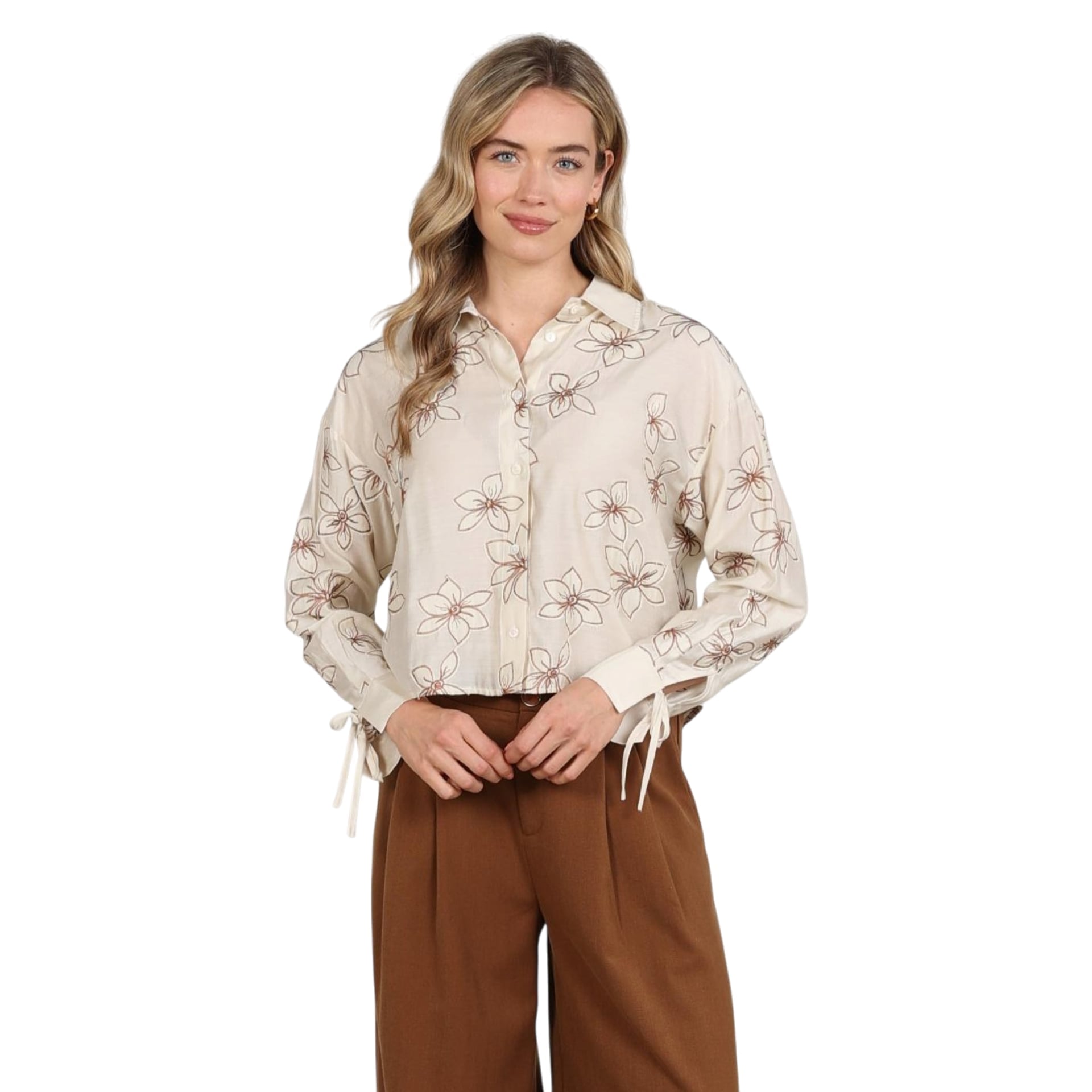 NUKUS Blouse Bailey Flower