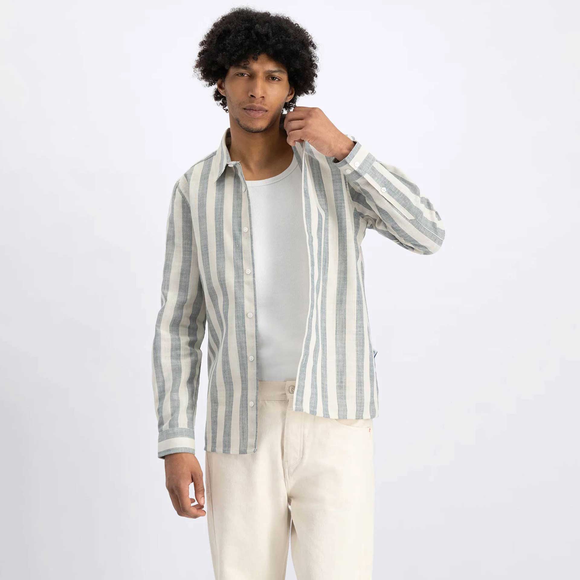 Law of the Sea Overhemd Allure Slub