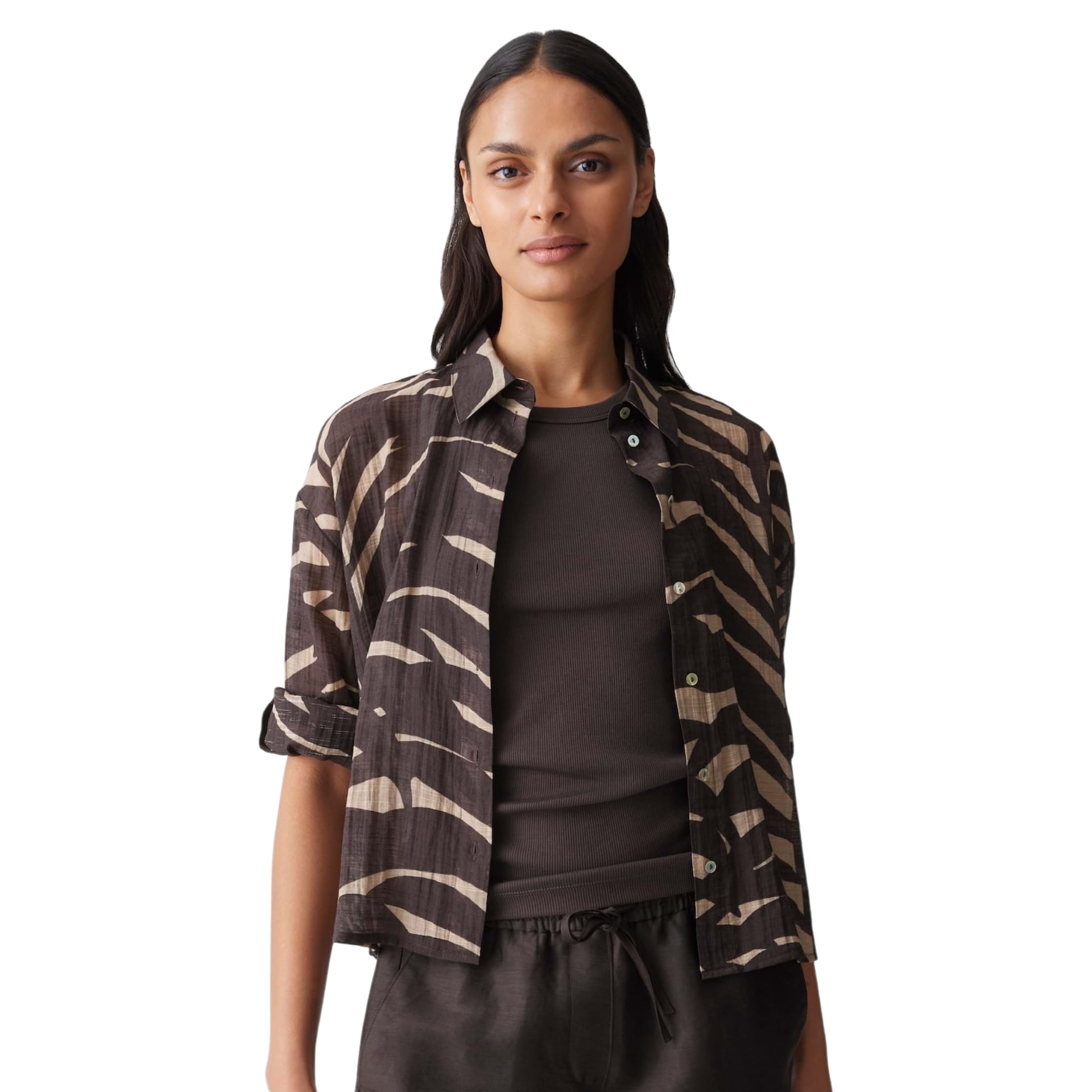 Opus Blouse Fadena Leaves