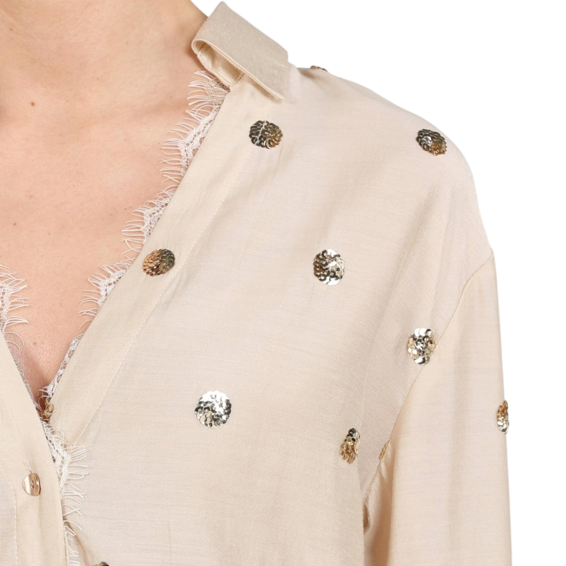 NUKUS Blouse Anika Paillet