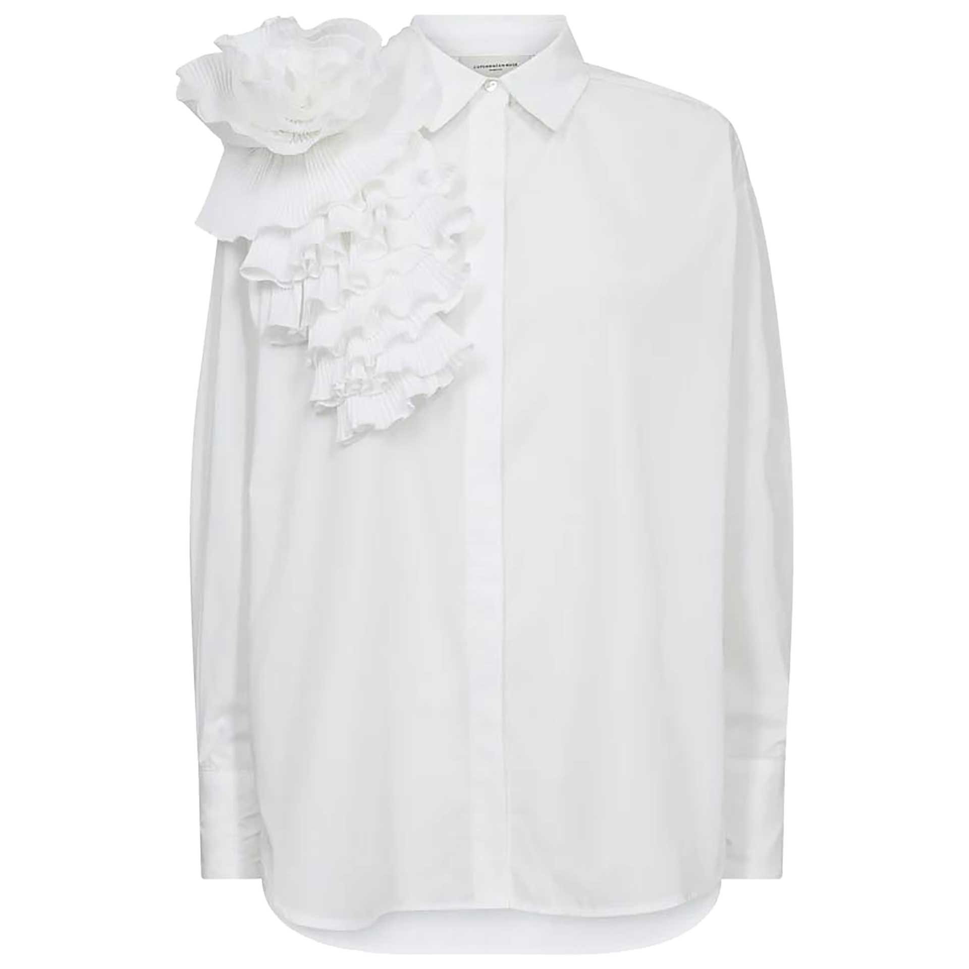 Copenhagen Muse Blouse Pleat frill