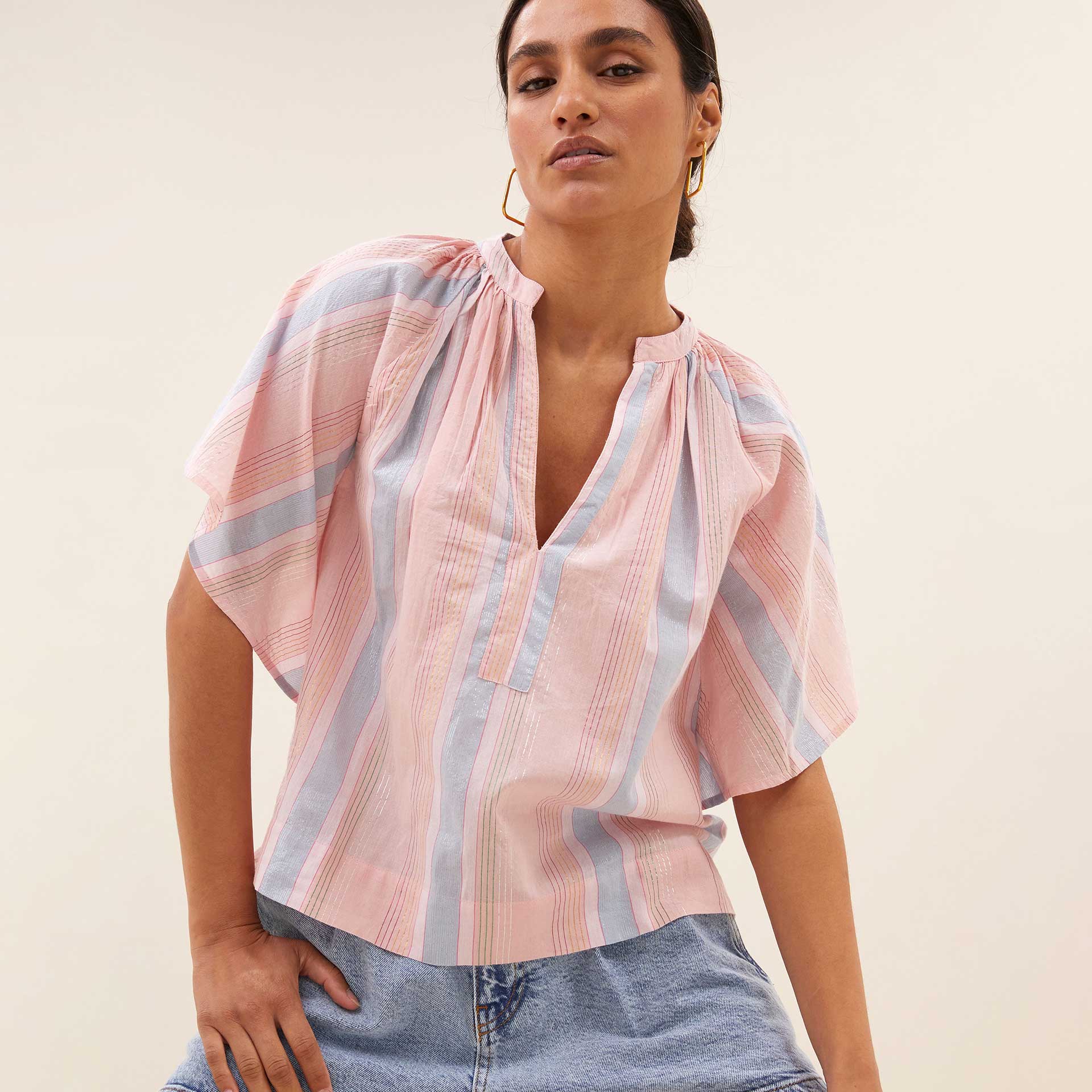 By-Bar Blouse Vina Gloss