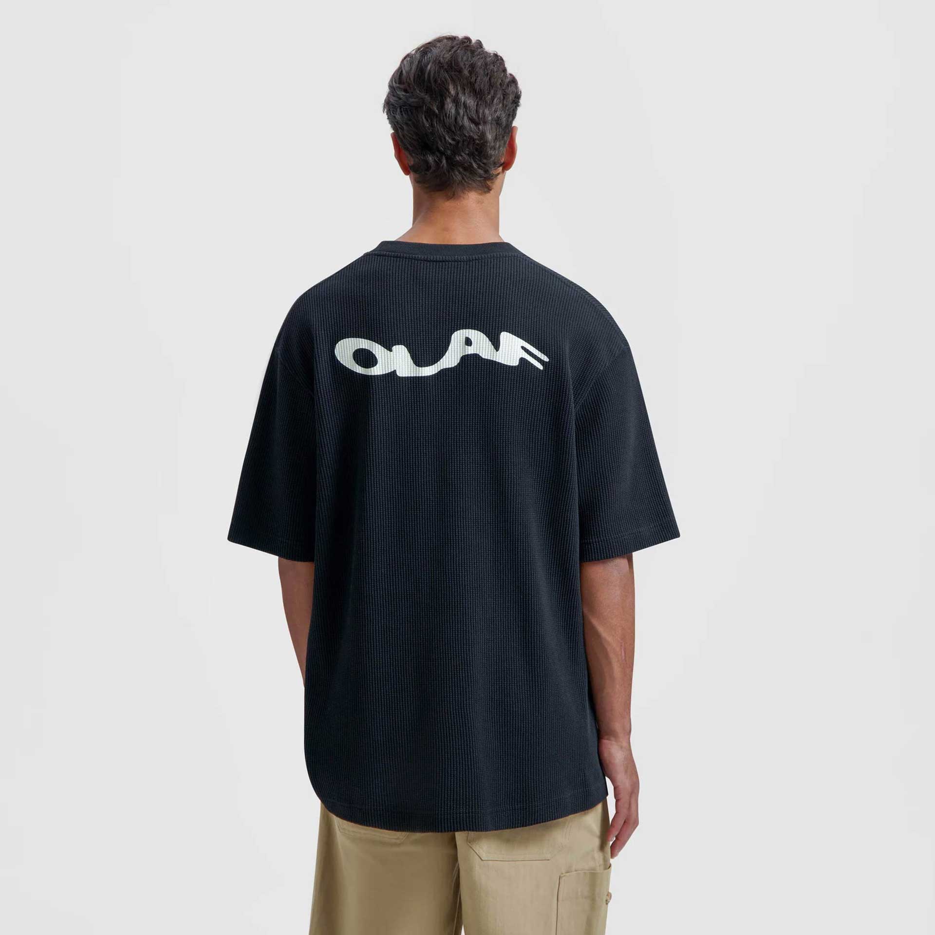 Olaf Hussein T-Shirt Wavy Drift Waffle