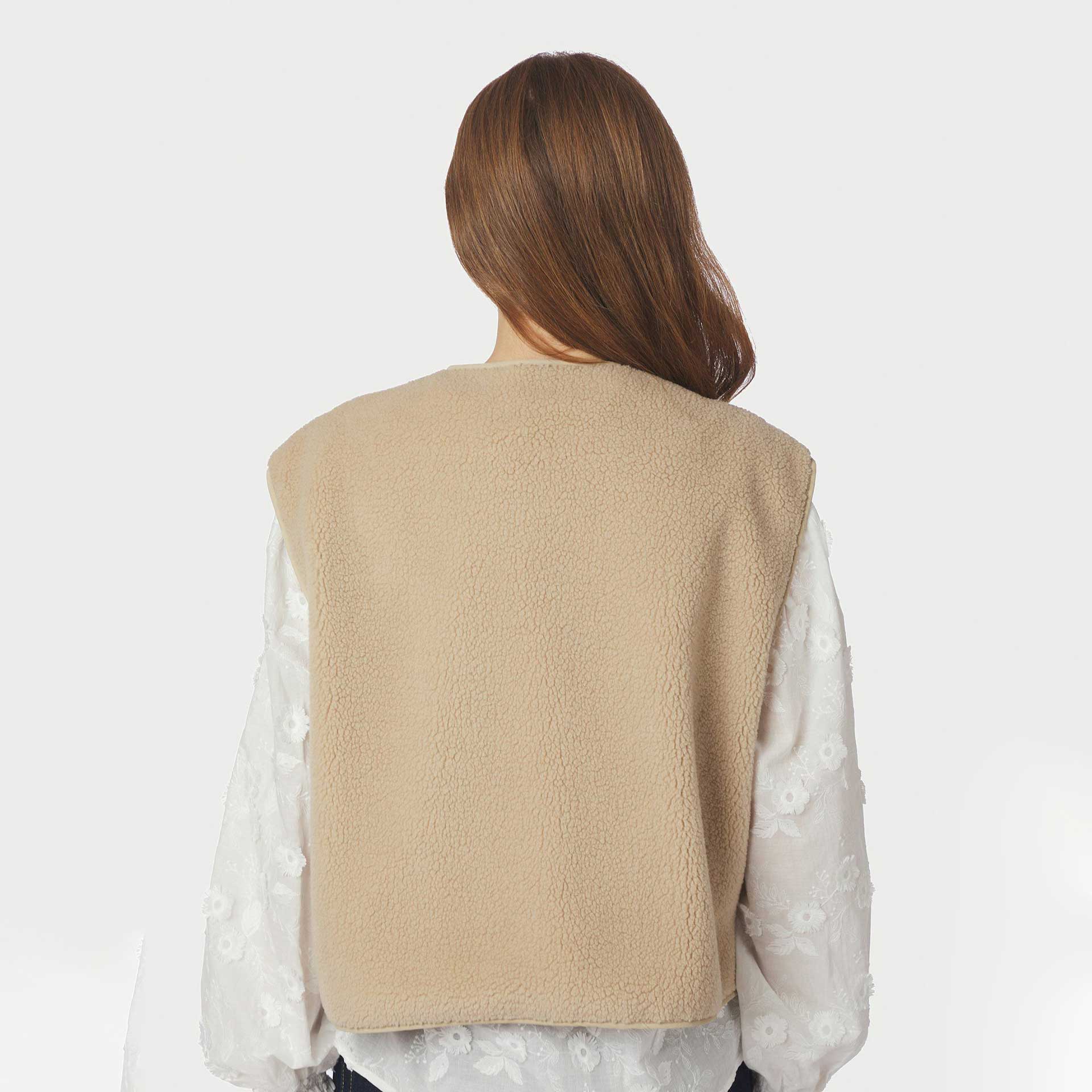 Neo Noir Gilet Mariko Teddy