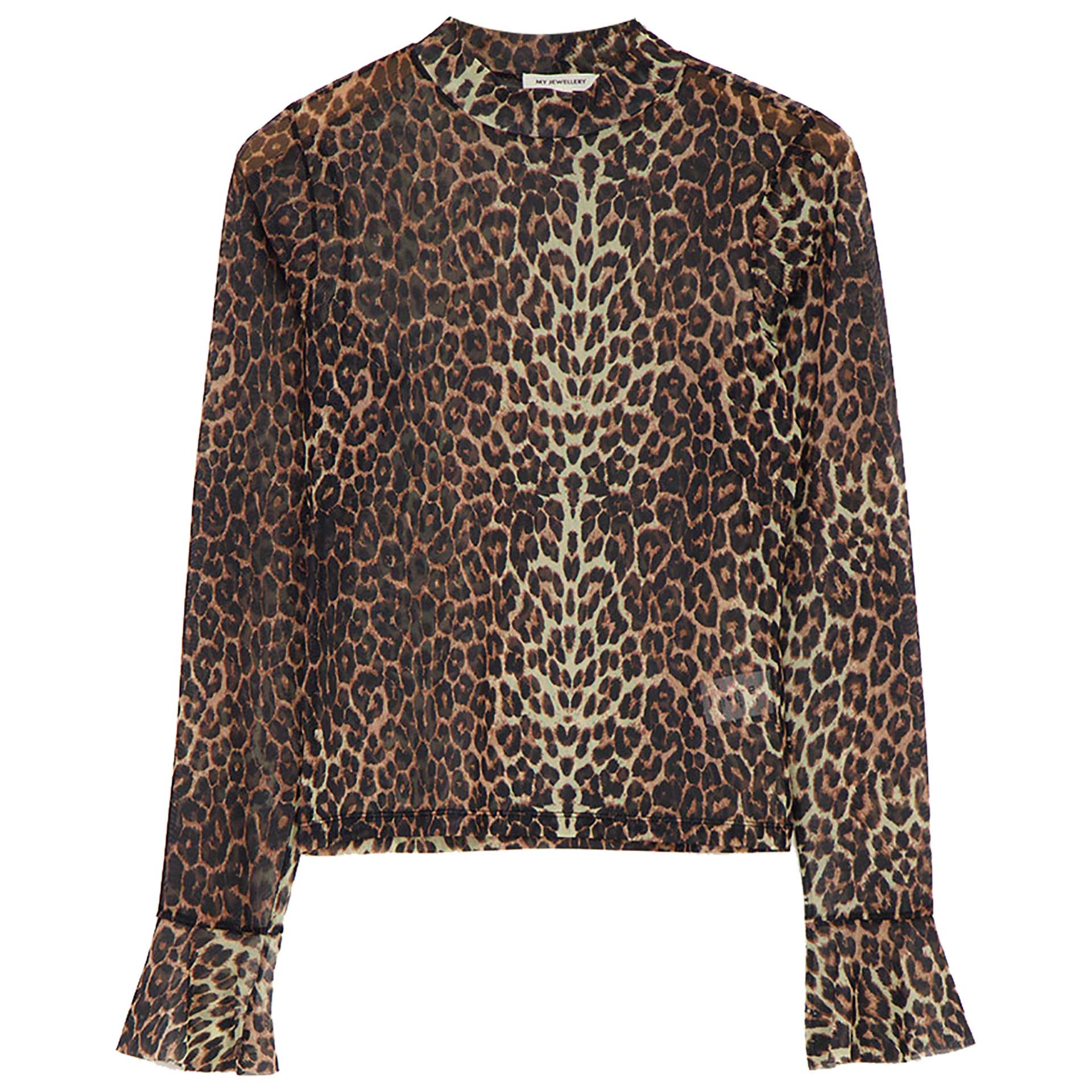 My Jewellery  T-Shirt Leopard Mesh