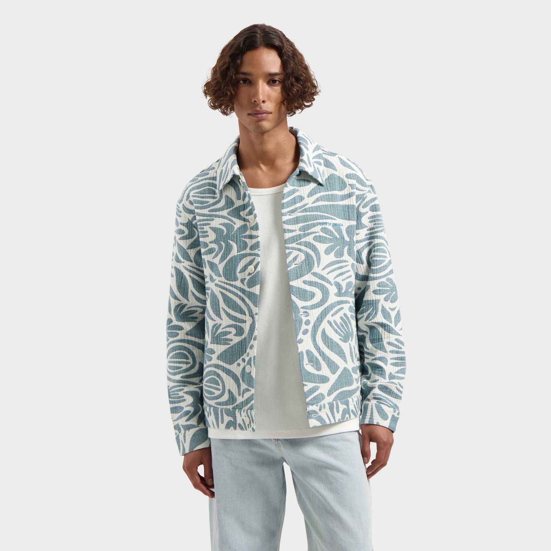 Law of the Sea Overshirt Sapphire