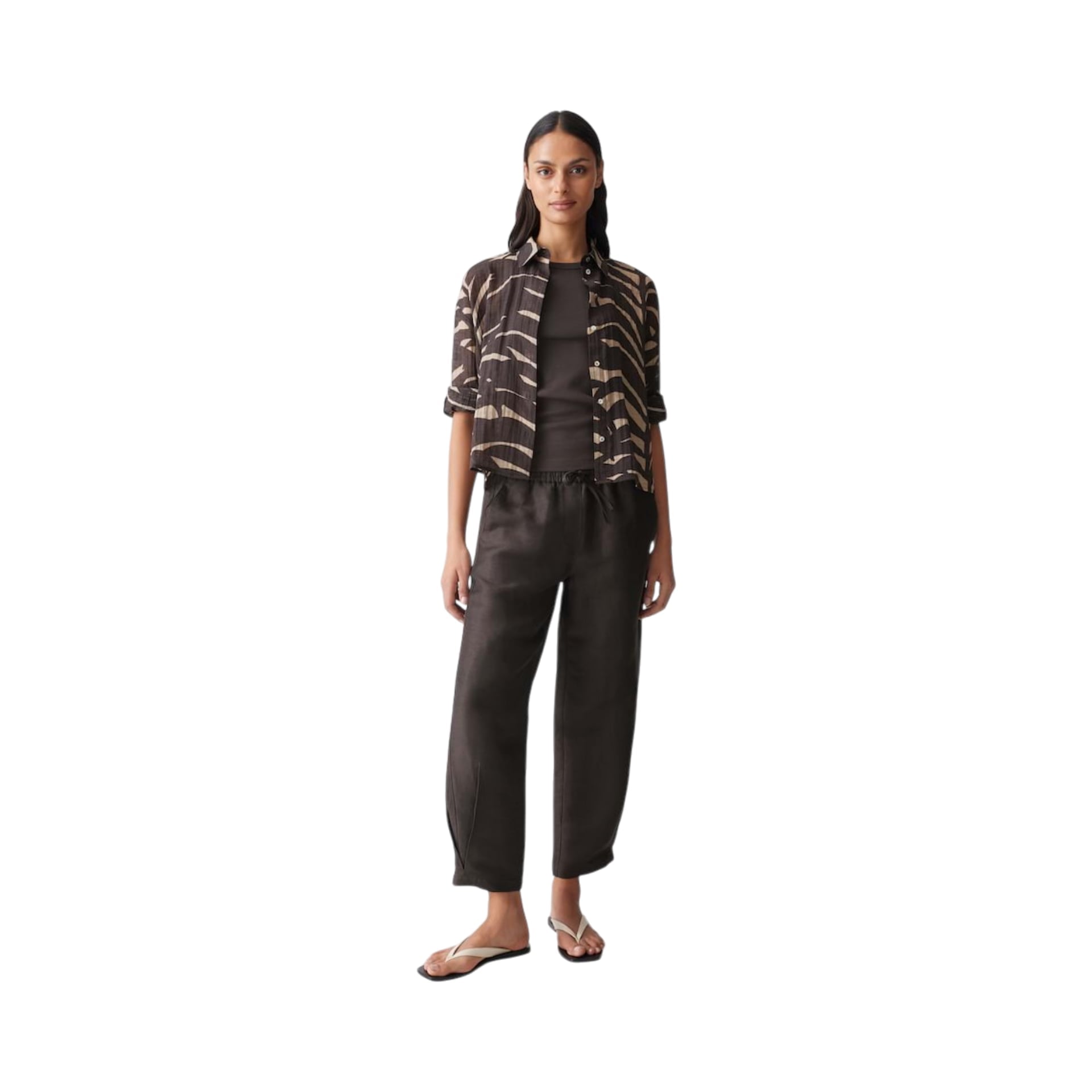 Opus Blouse Fadena Leaves