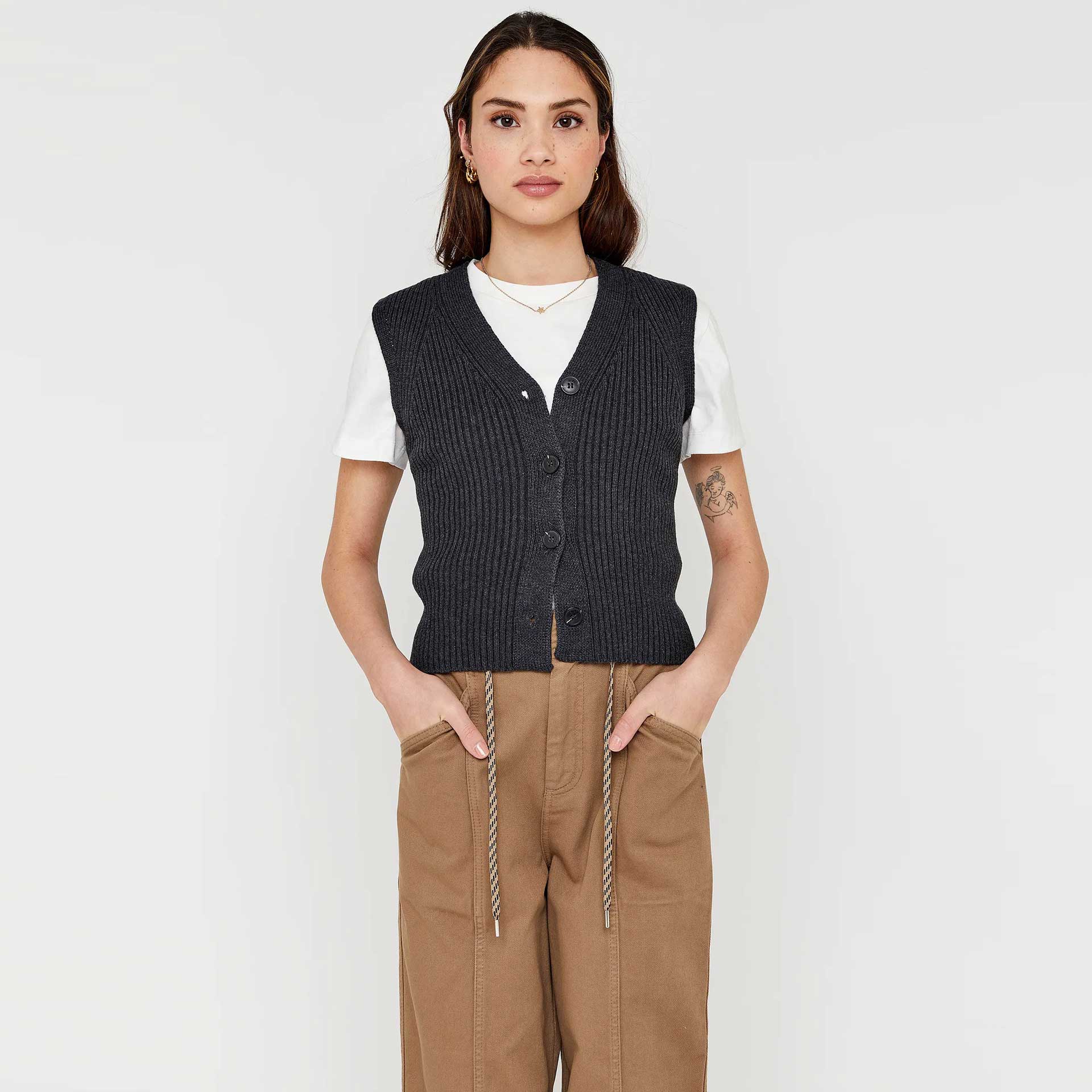 Anna Blue Gilet West