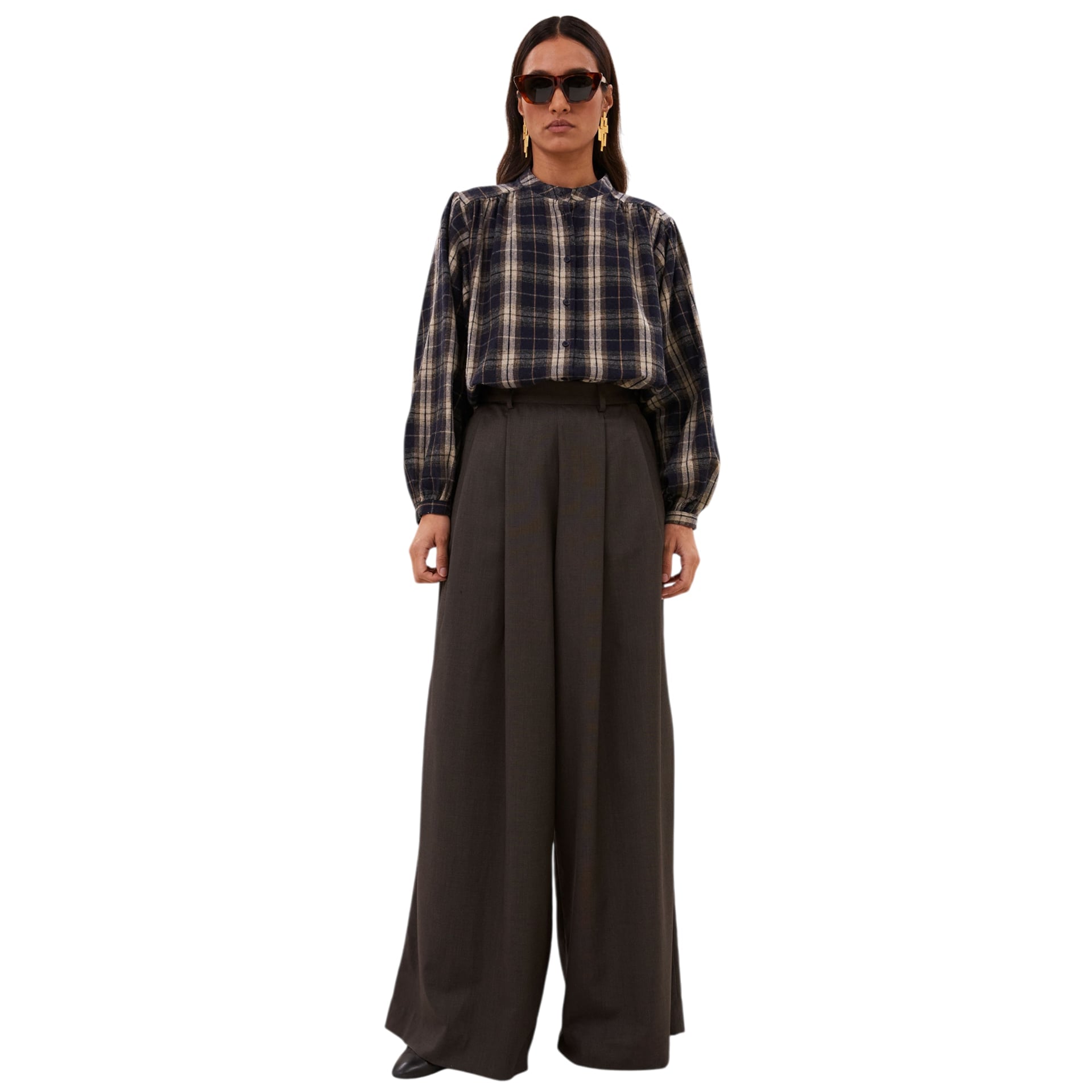 By-Bar Blouse Jagger Check