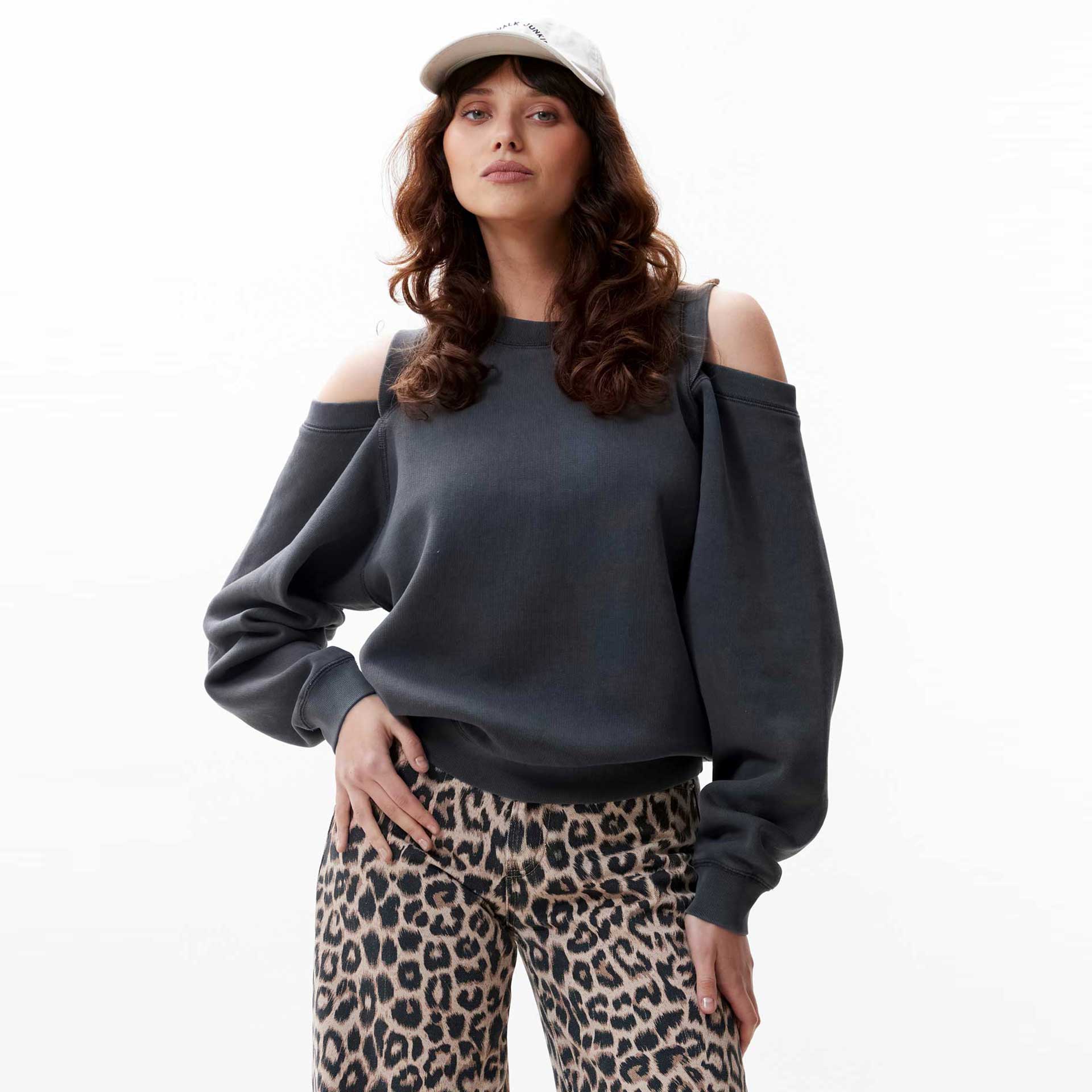 Catwalk Junkie Sweater open shoulder