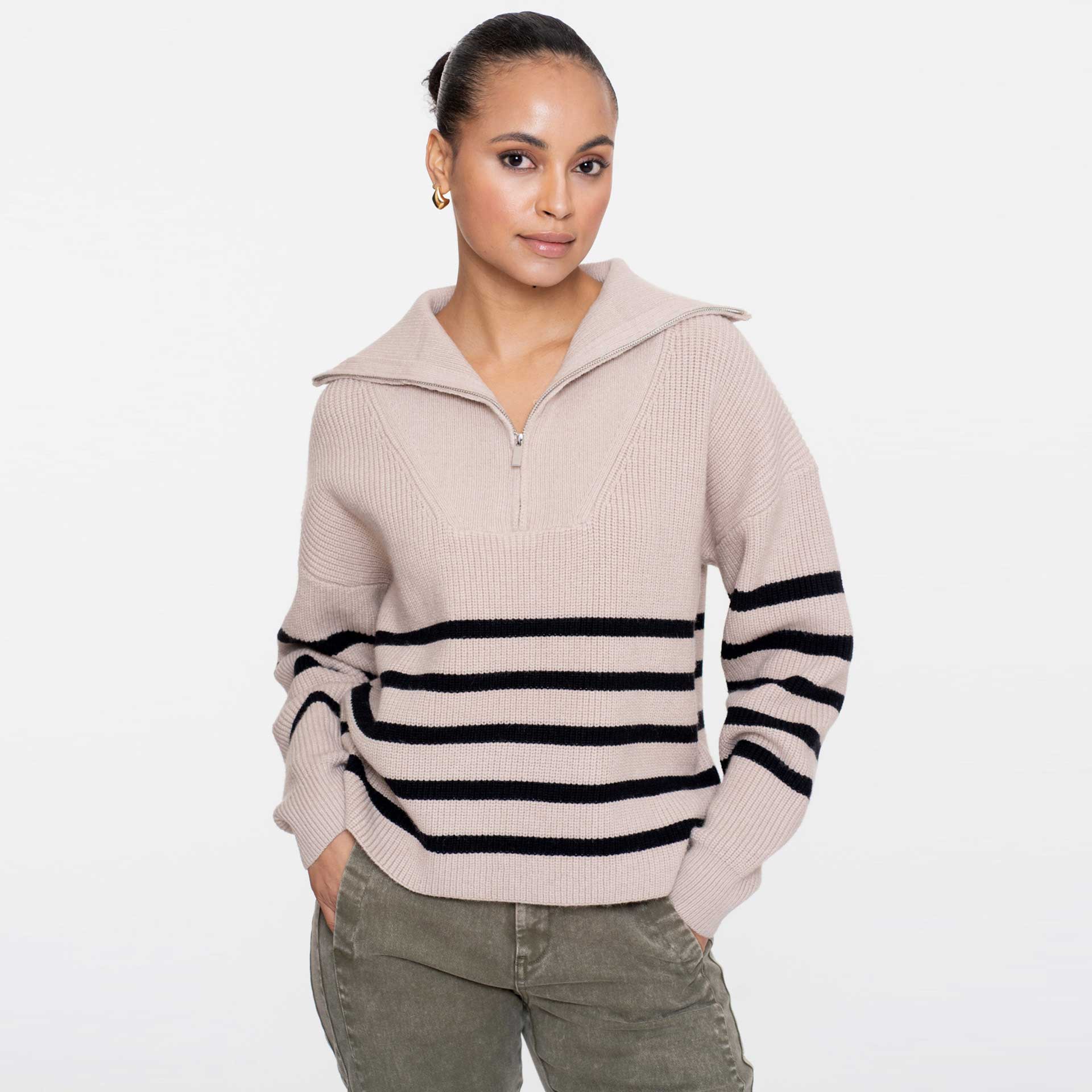Geisha Trui Striped