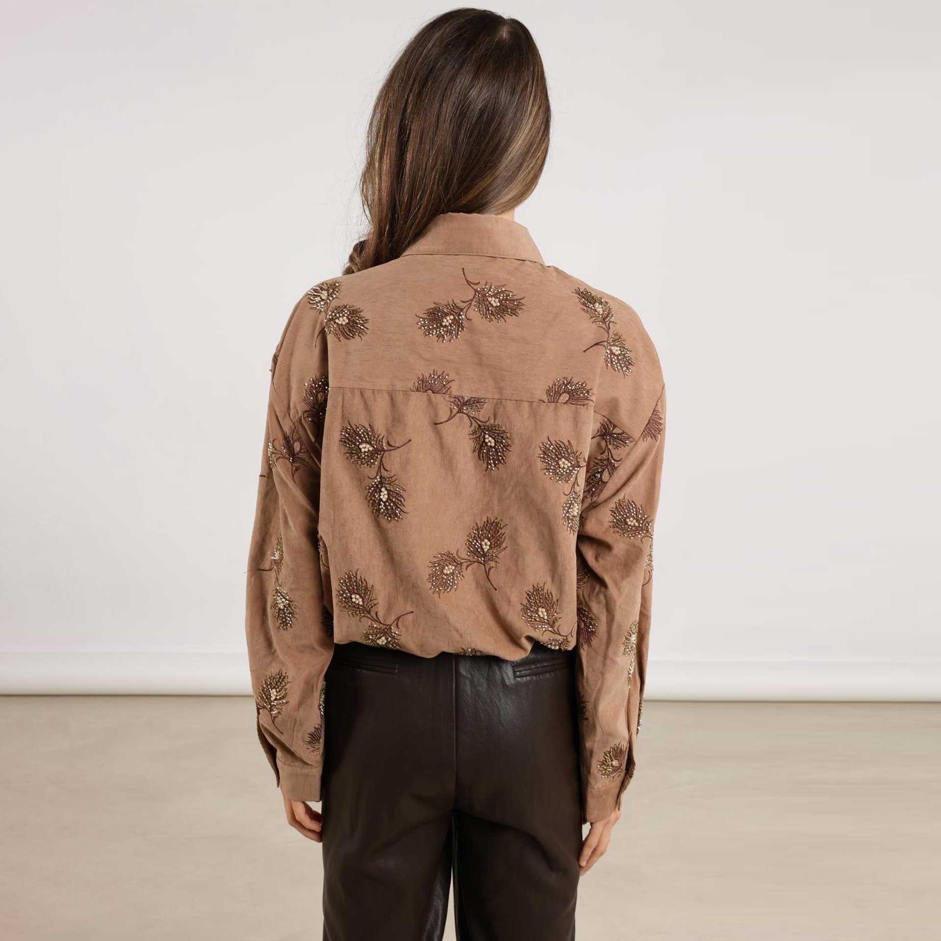 NUKUS Blouse Iris