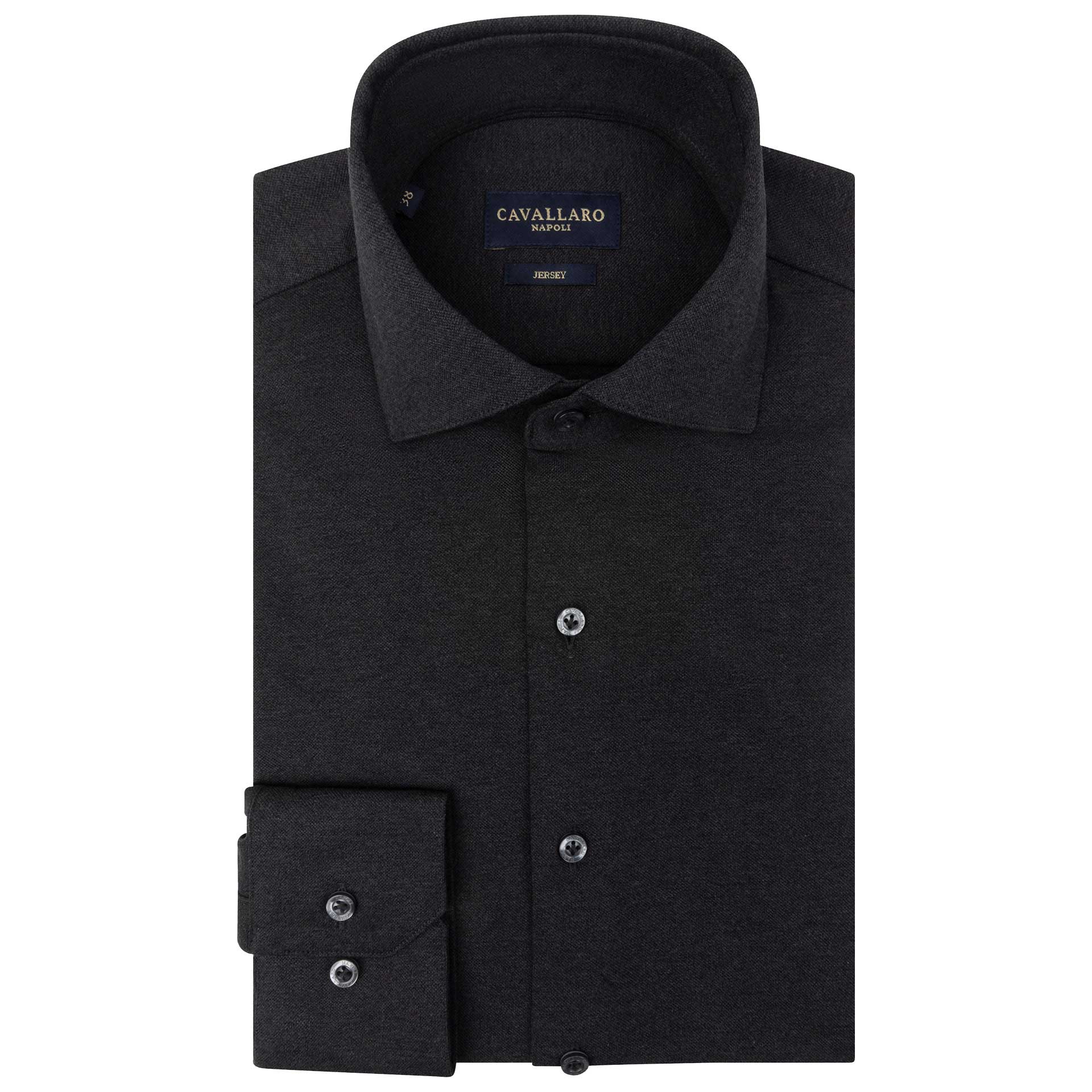 Cavallaro Napoli Overhemd Piquo