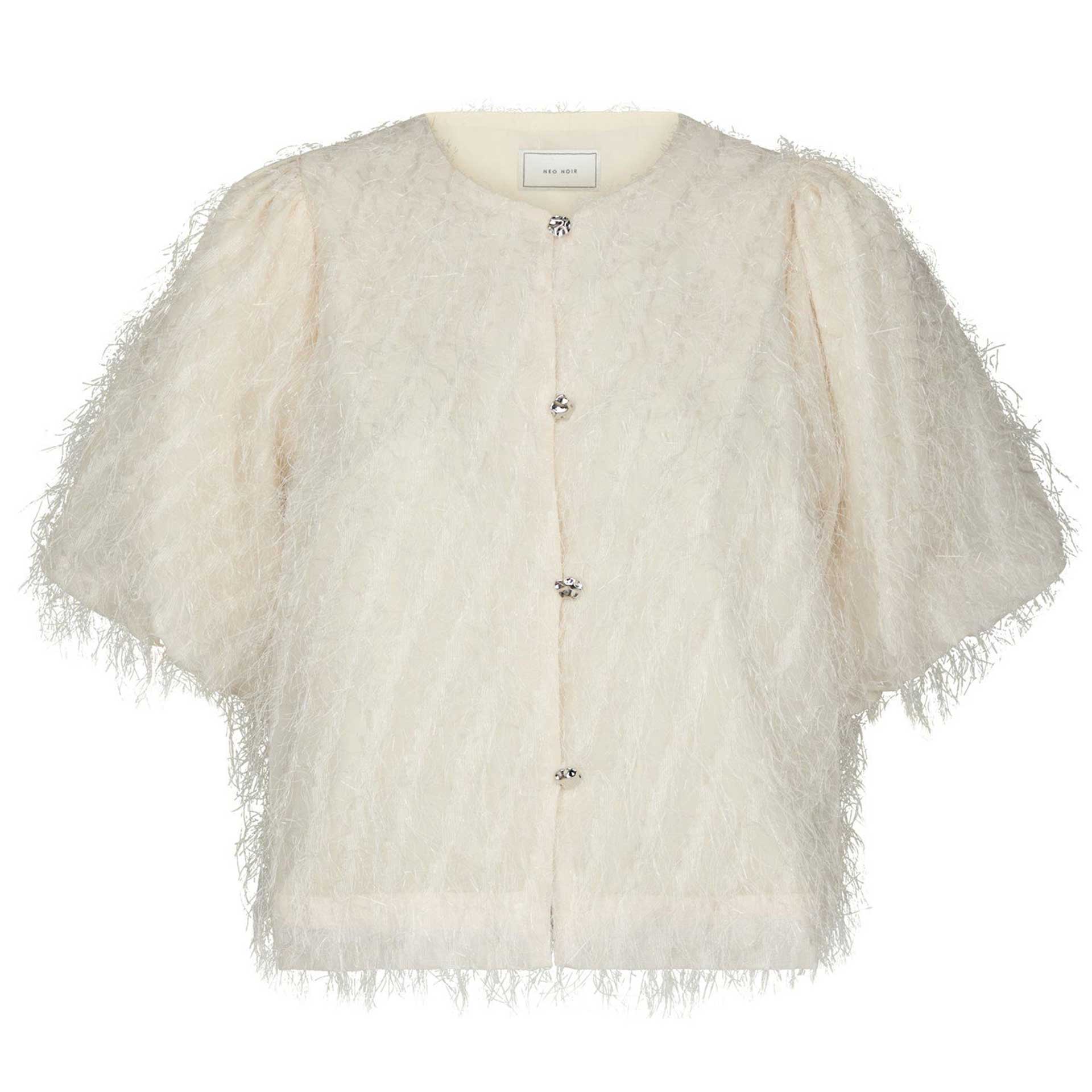 Neo Noir Blouse Top Aisa Frilly