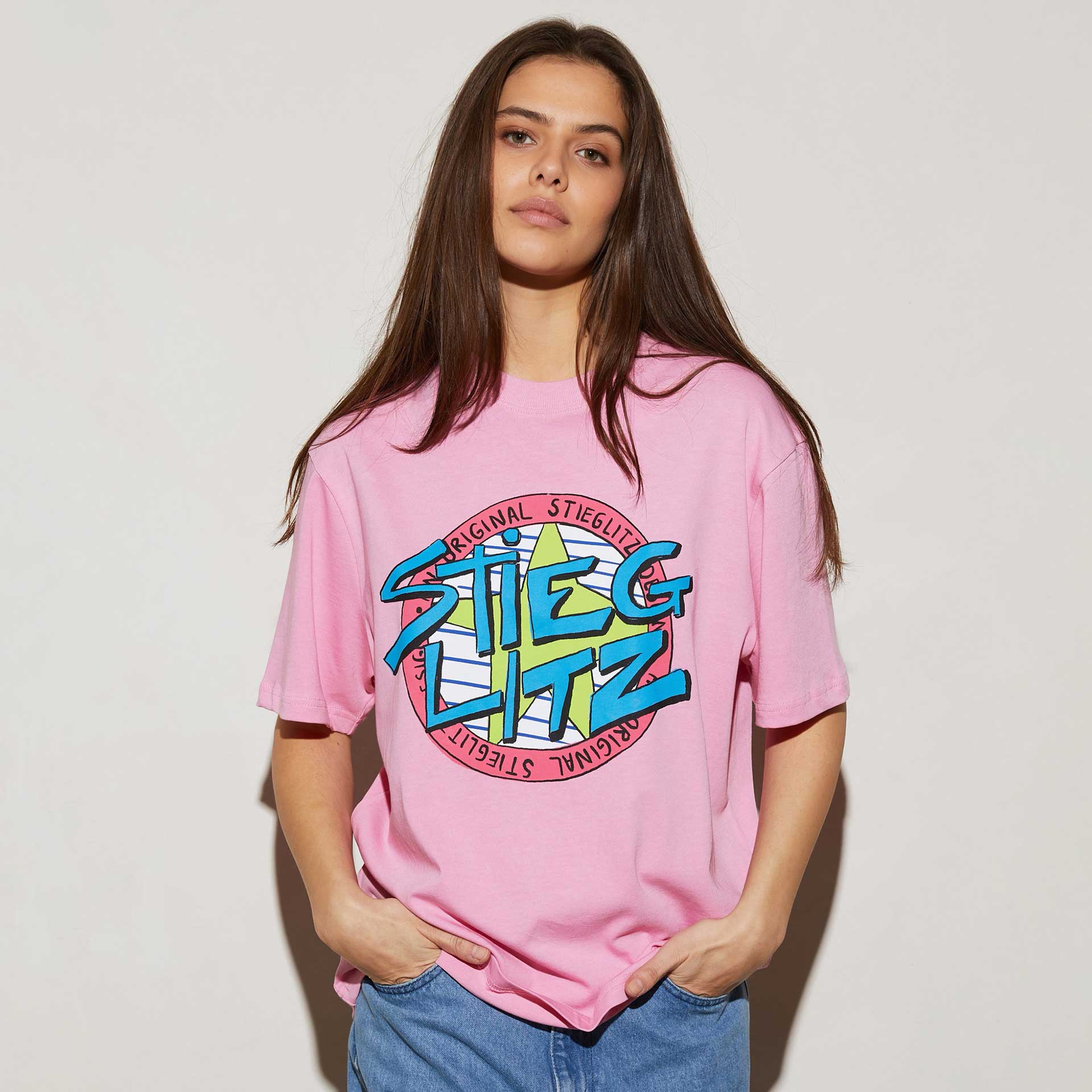 Stieglitz T-shirt Chica oversized 1