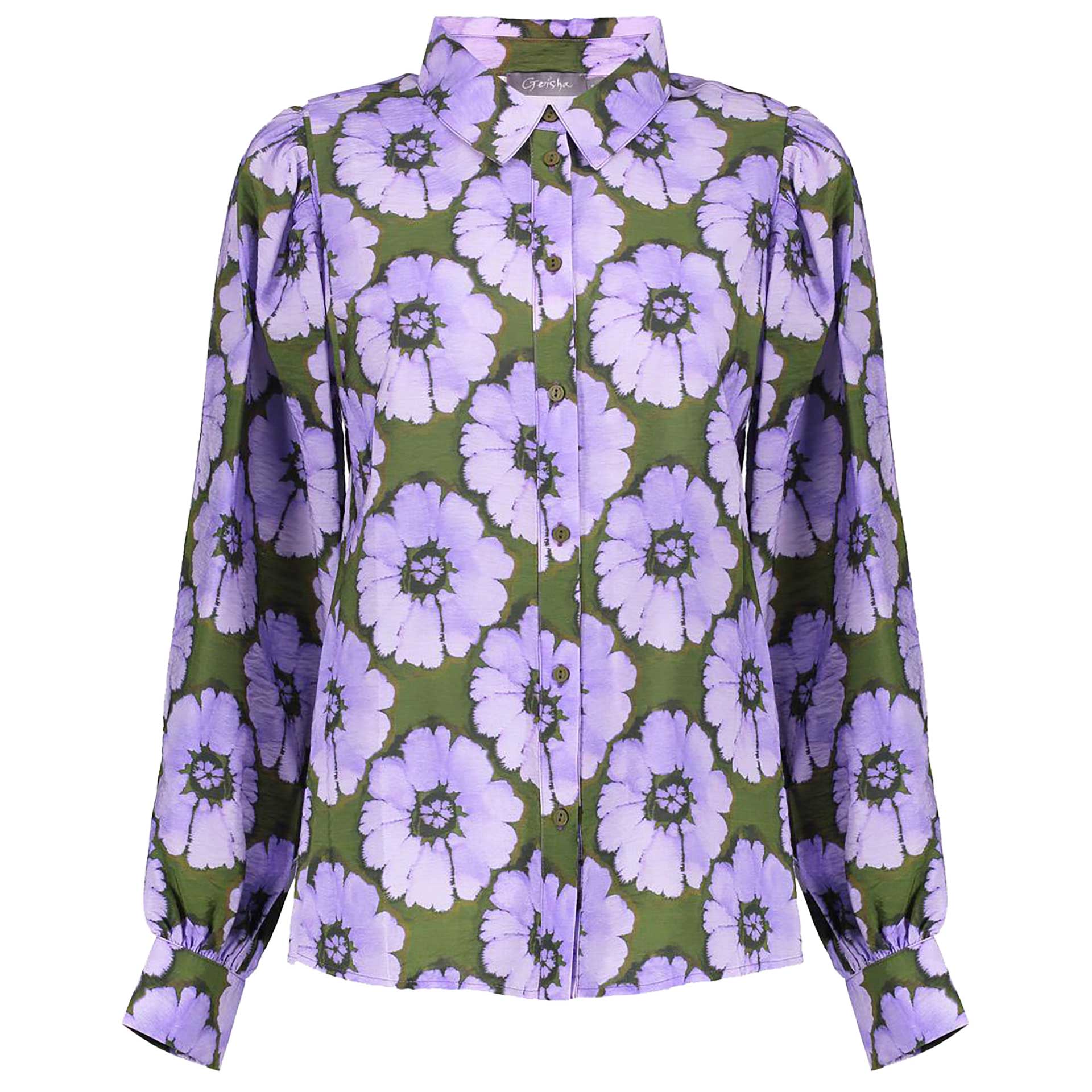 Geisha Blouse Flowers