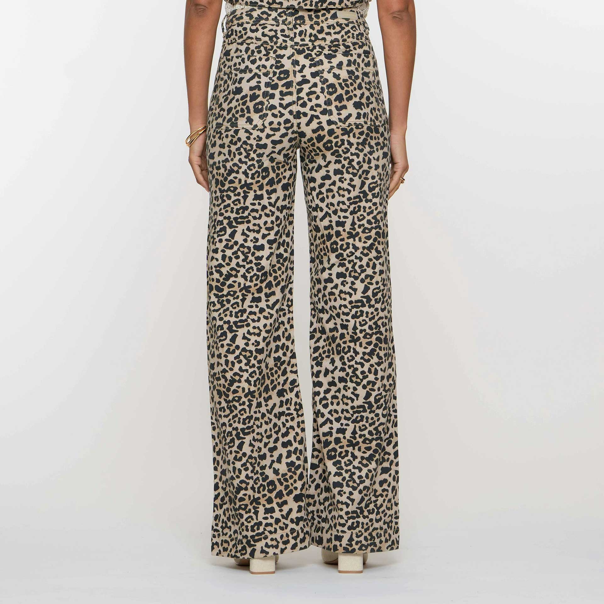 Geisha Jeans Leopard