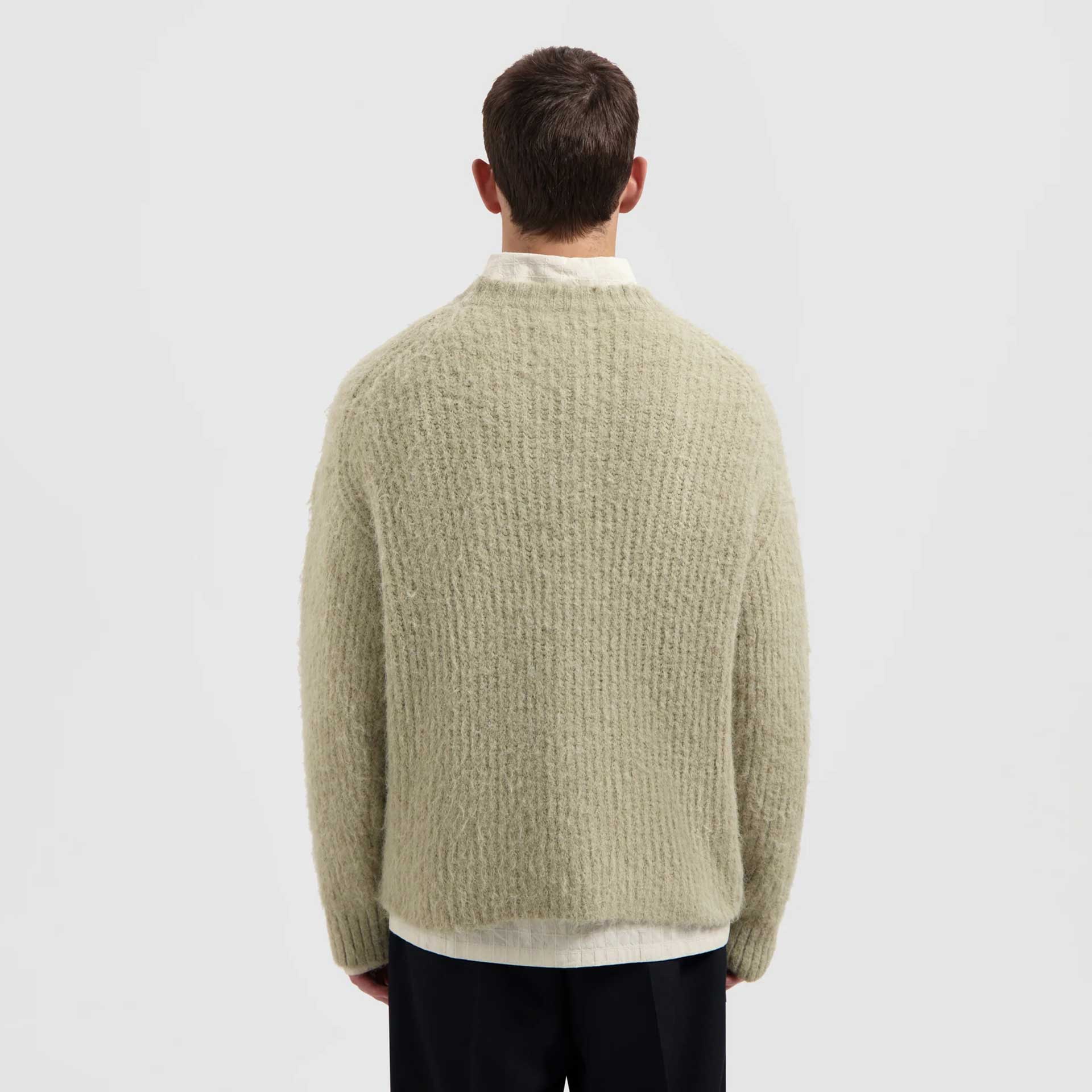 Olaf Hussein Trui Hairy Knitted