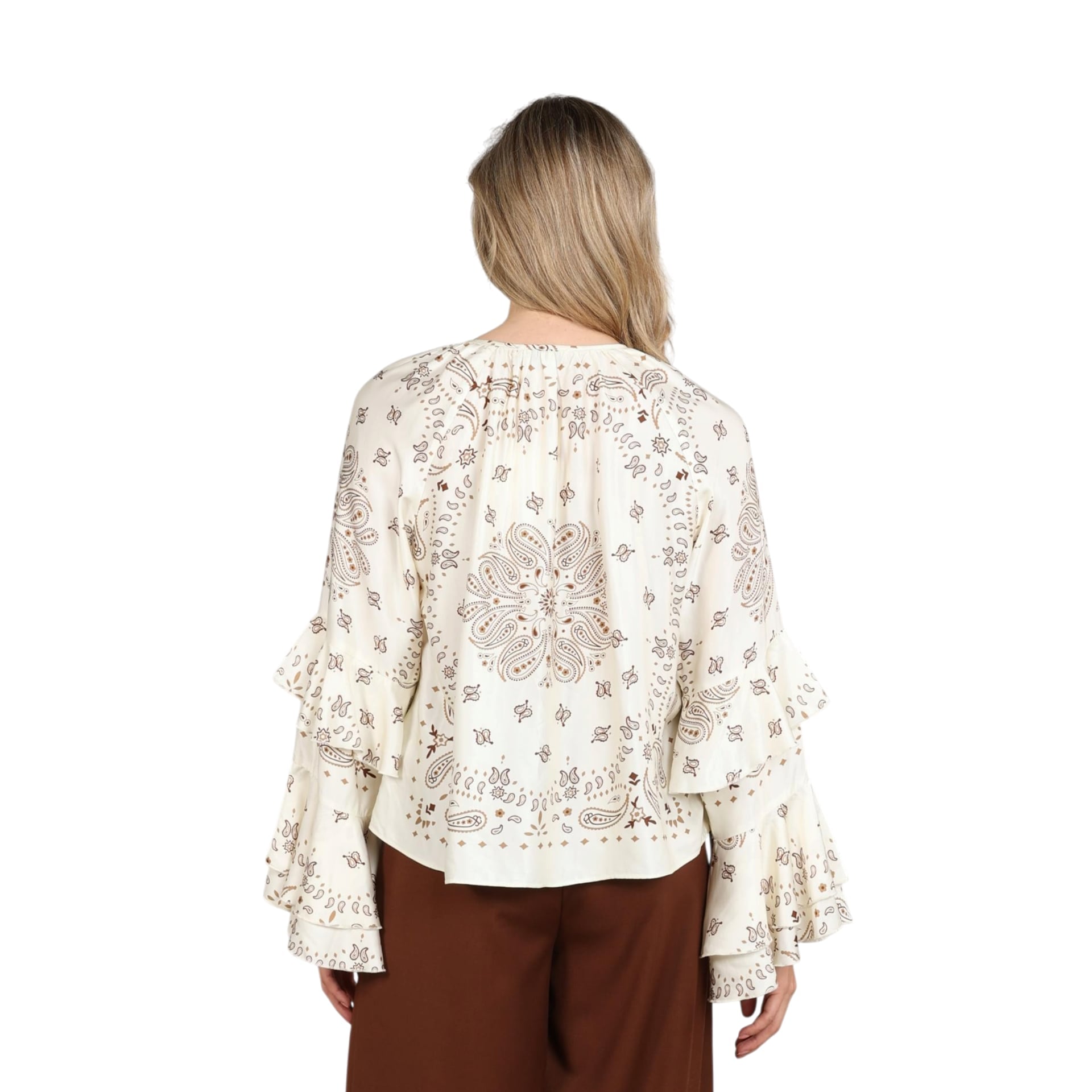 NUKUS Blouse Asra Paisley