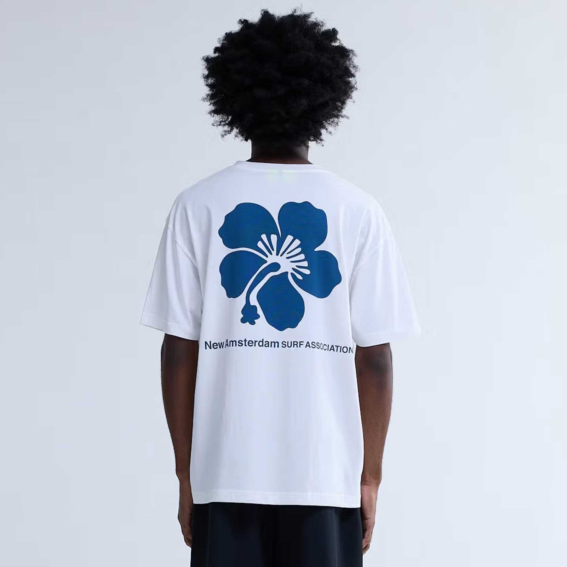 New Amsterdam Surf Association T-shirt Hibiscus