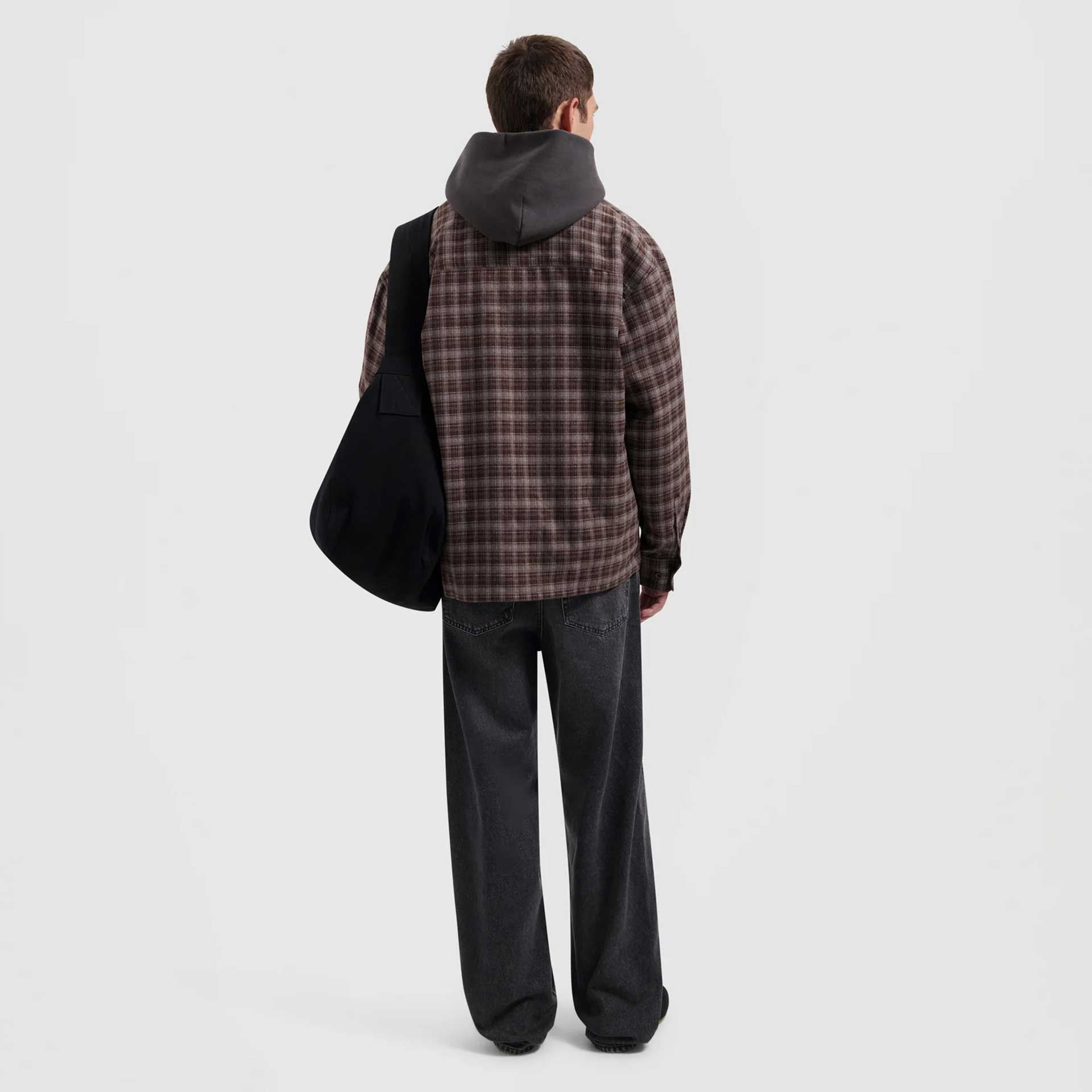 Olaf Hussein Overshirt Plaid Boxy