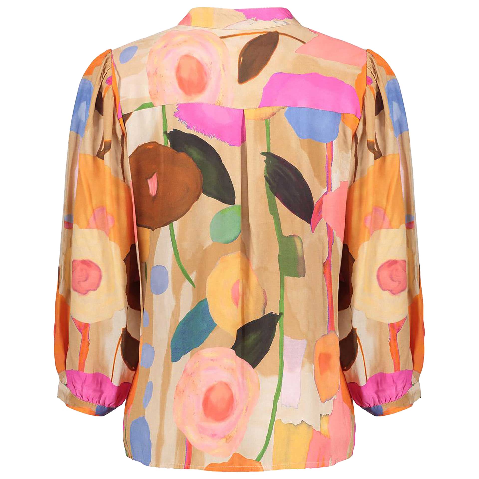 Geisha Blouse big flower