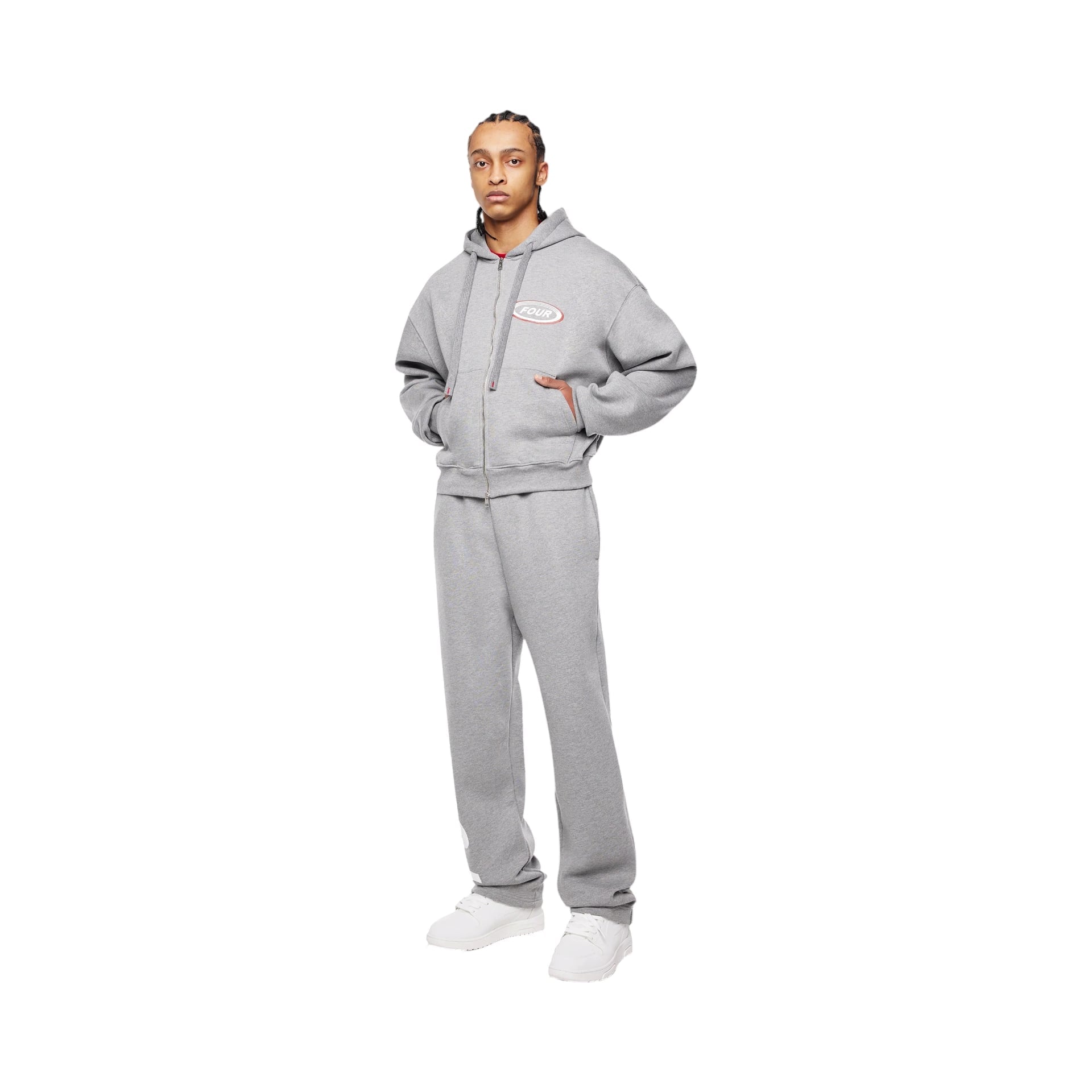 Four Zip Up Hoodie