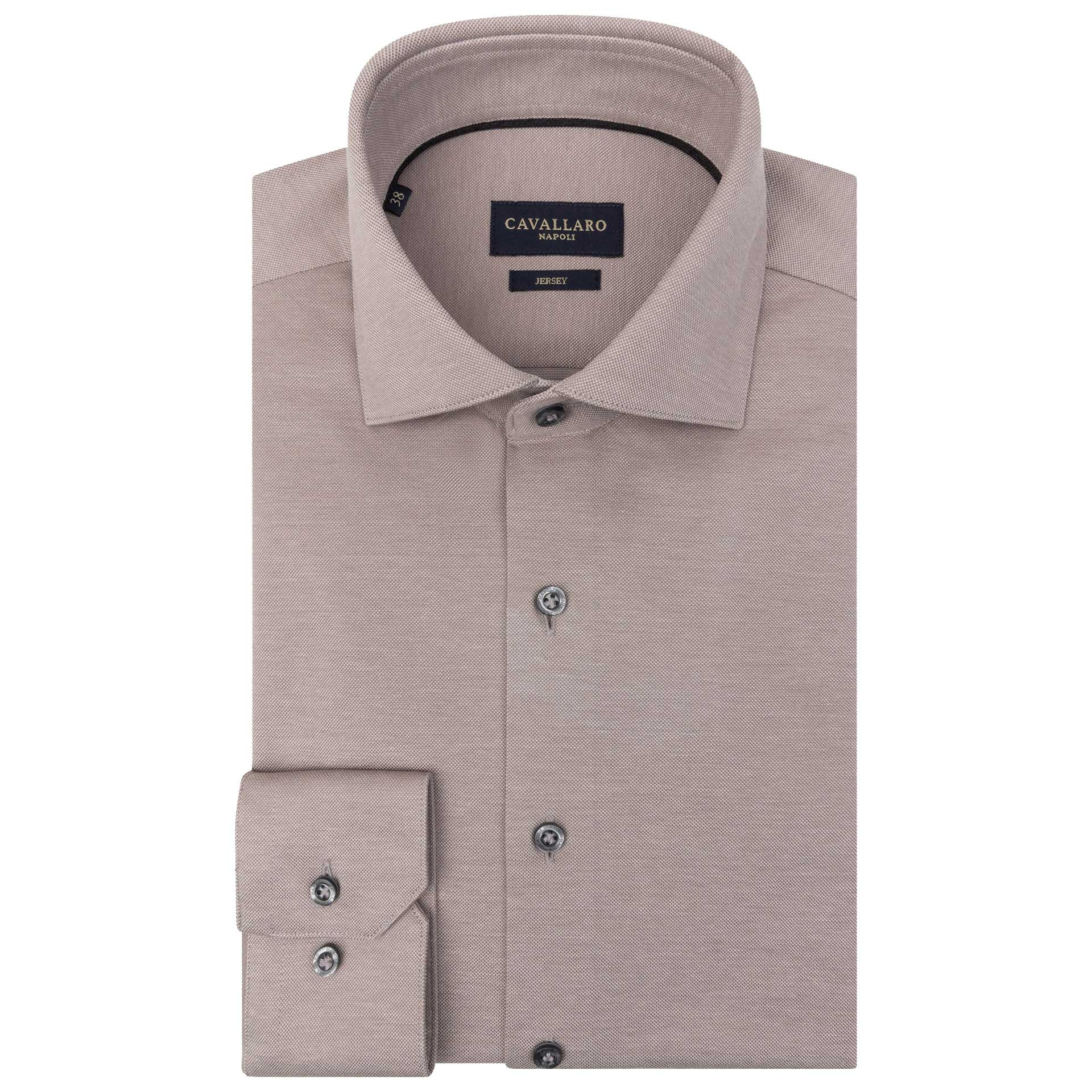 Cavallaro Napoli Overhemd Piquo