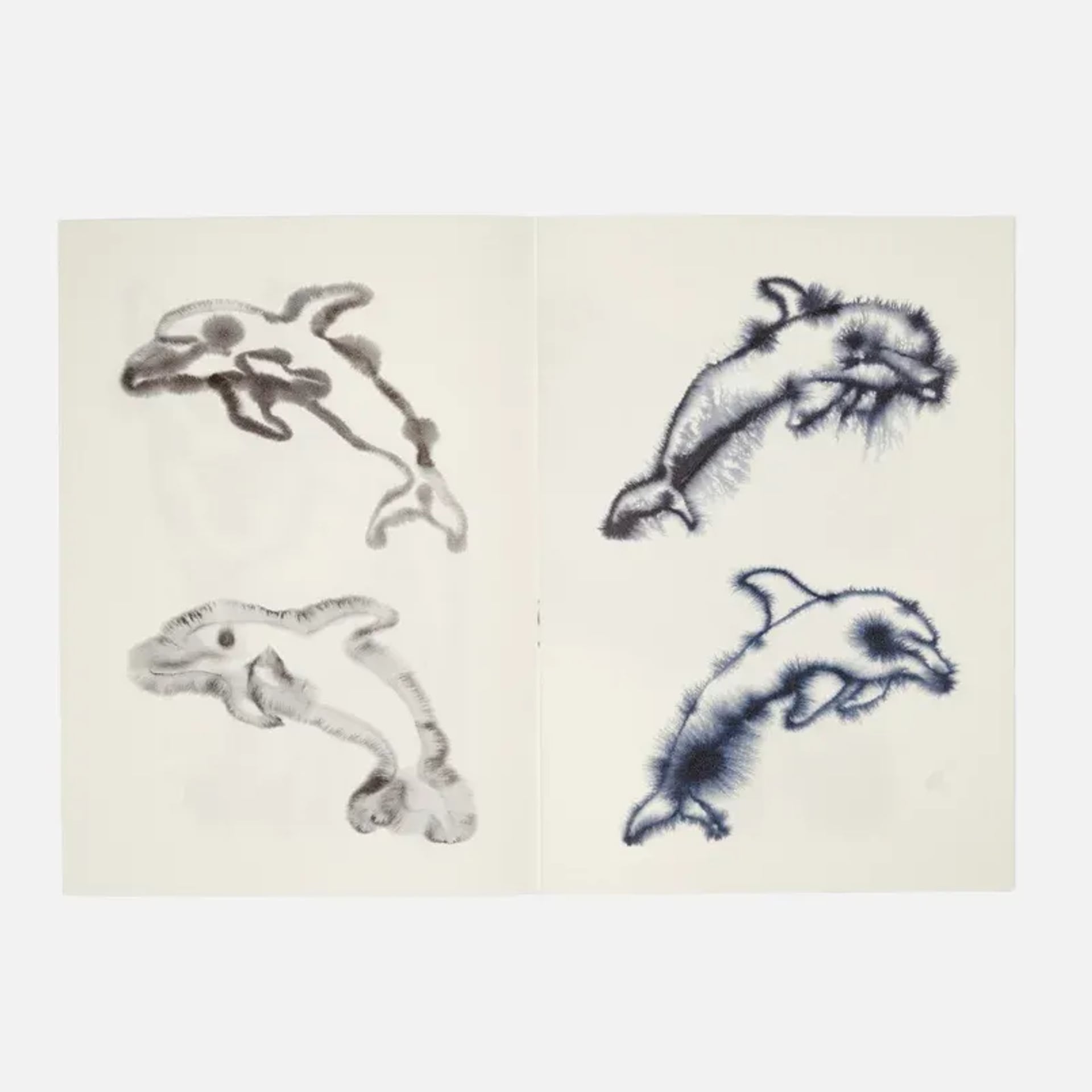 Wild Animals Colouring Book