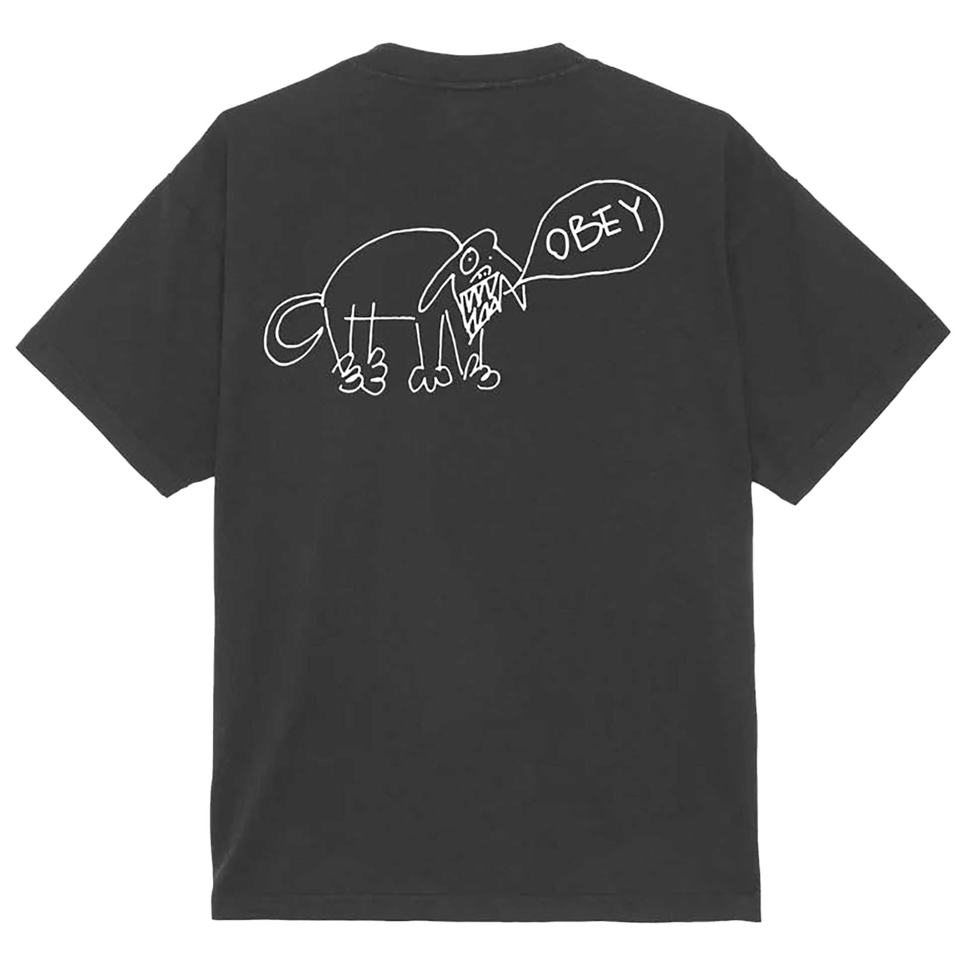 Obey Clothing T-shirt Angry dog