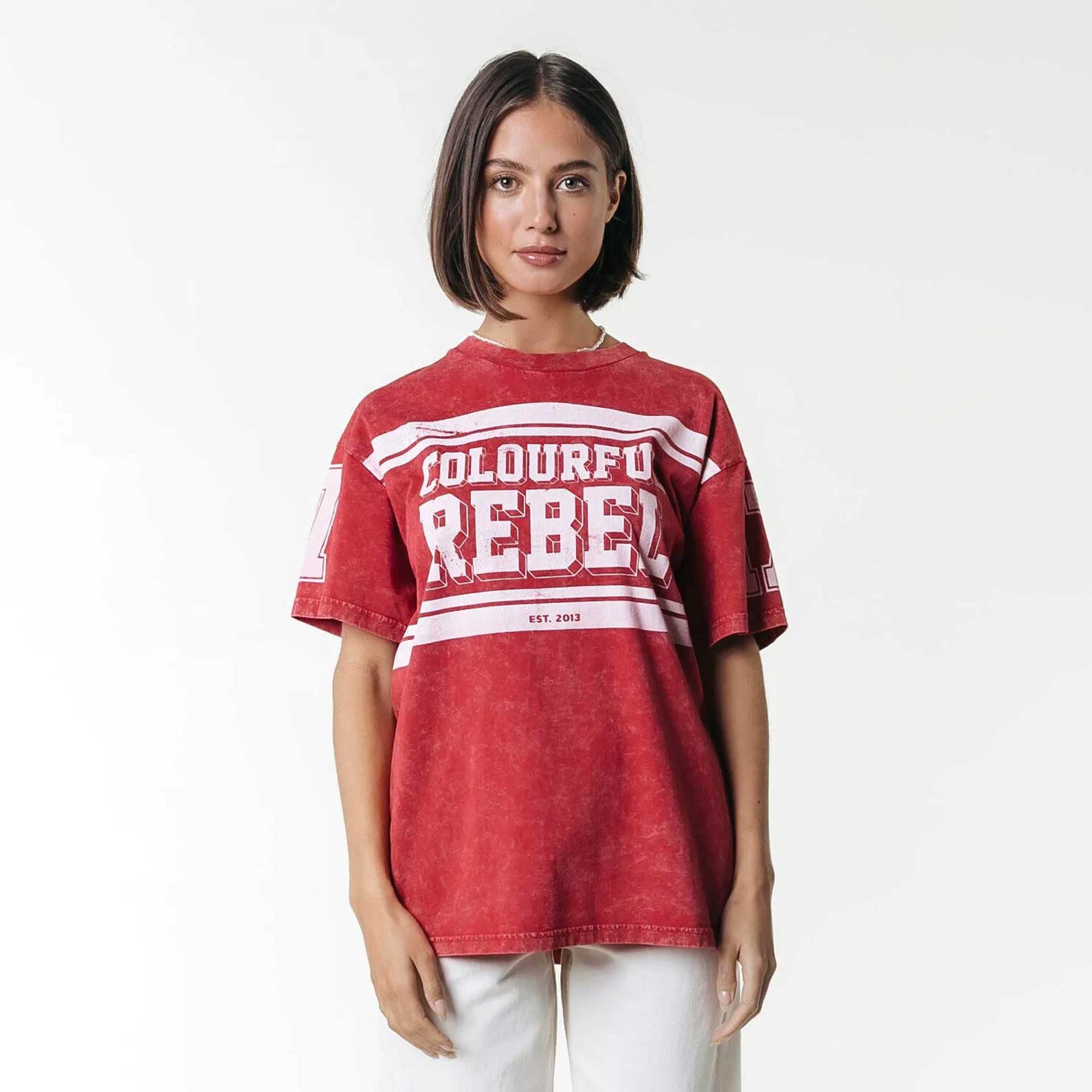Colourful Rebel T-Shirt Logo Block