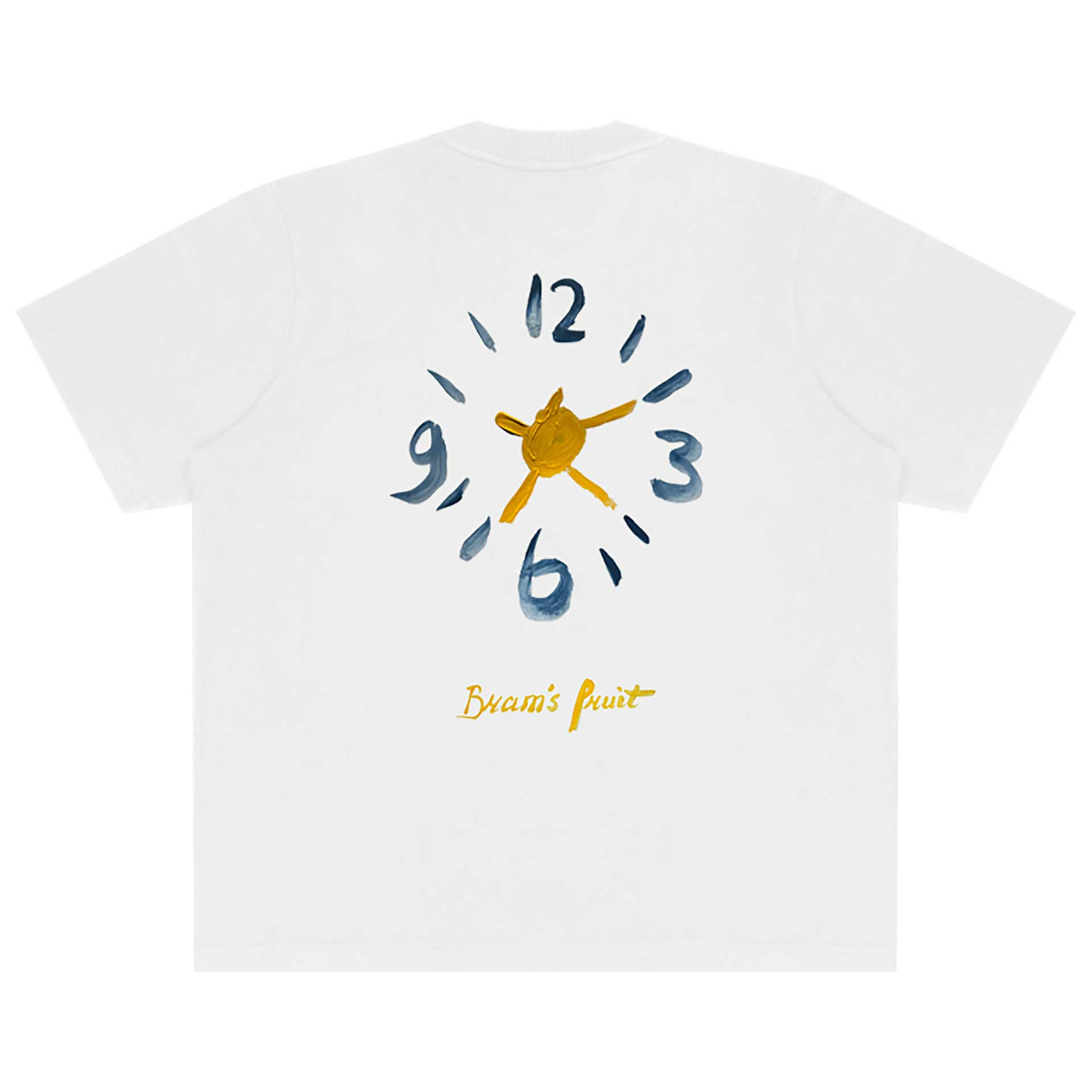 Bram's Fruit T-Shirt Clock Acrylic