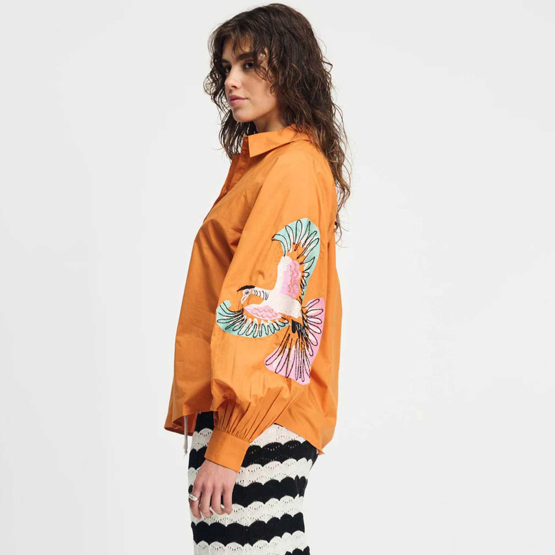 Pom Blouse Lexi Bird Sienna